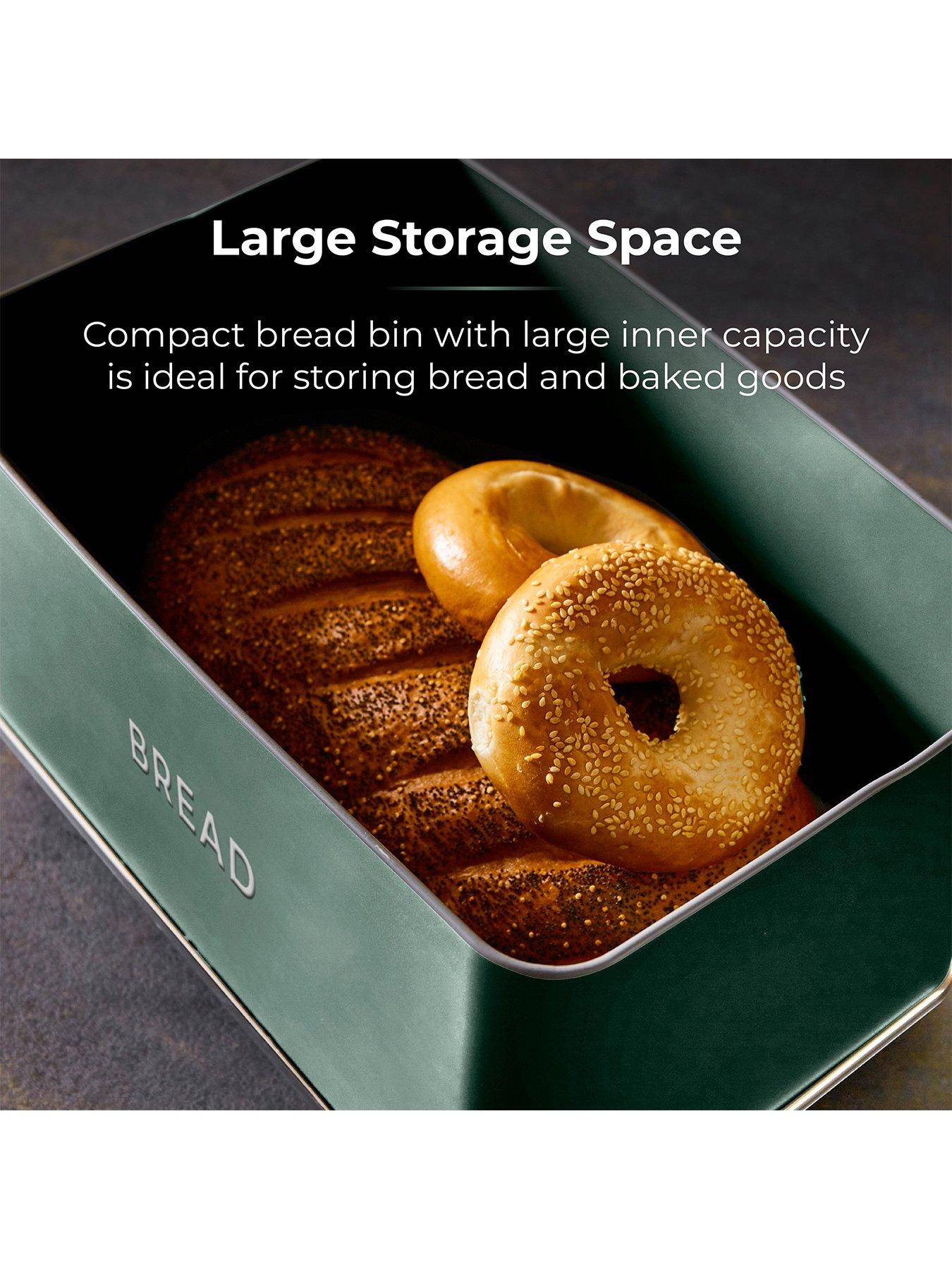 tower-renaissance-4-piece-bread-bin-and-canister-set-greenoutfit