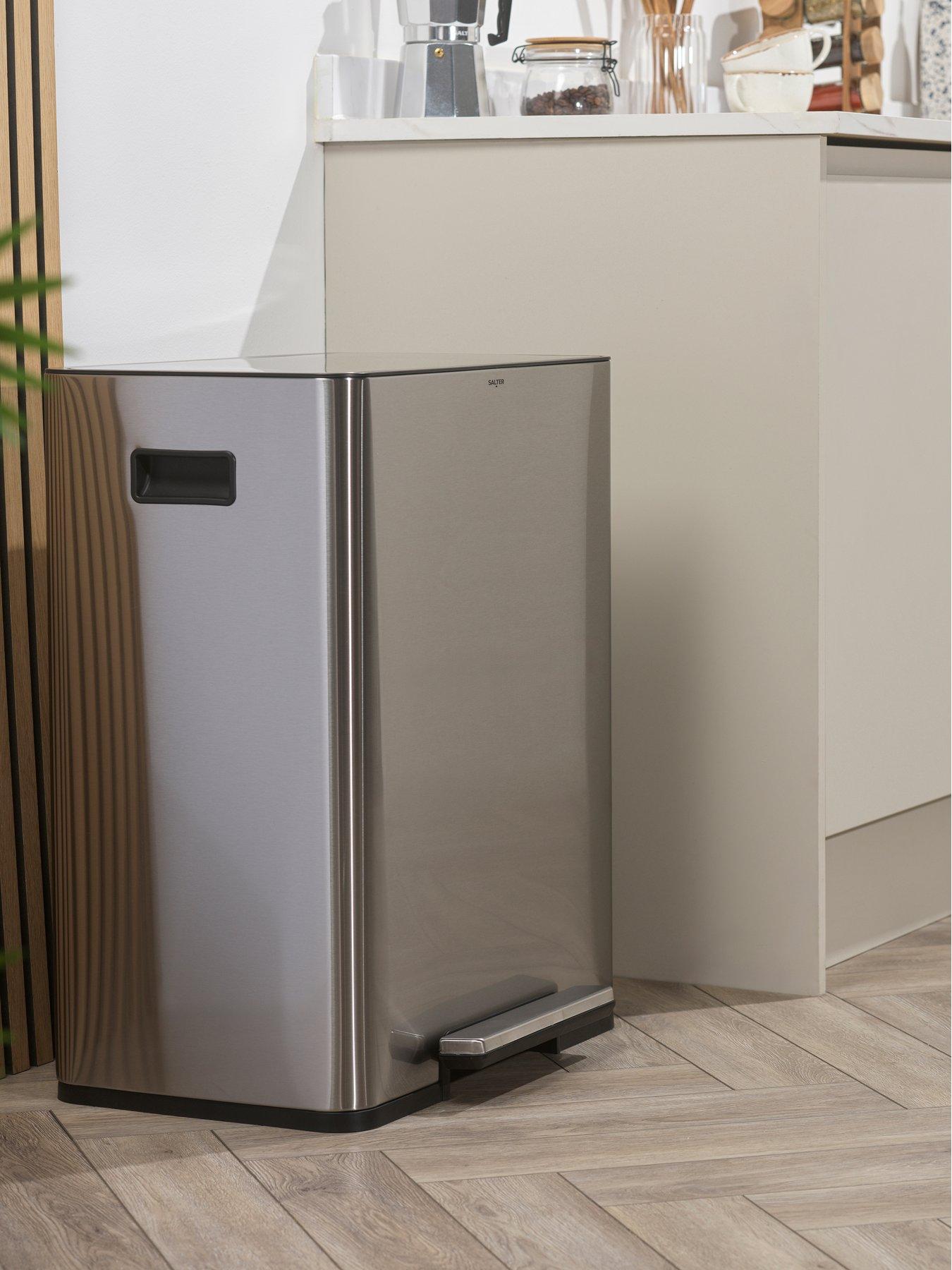 salter-ss-dual-recycle-pedal-bin--nbspsilverback