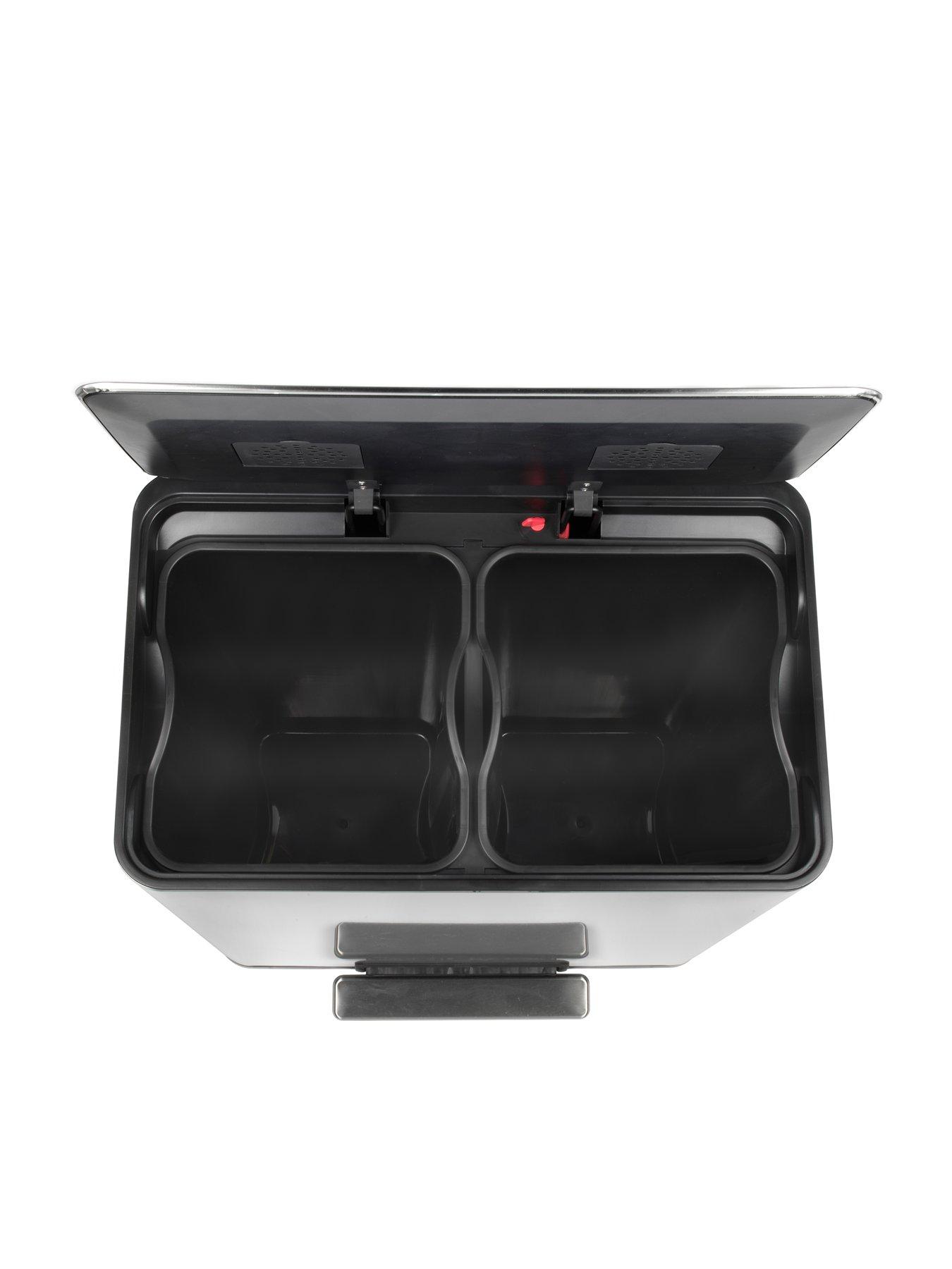 salter-ss-dual-recycle-pedal-bin--nbspsilverdetail