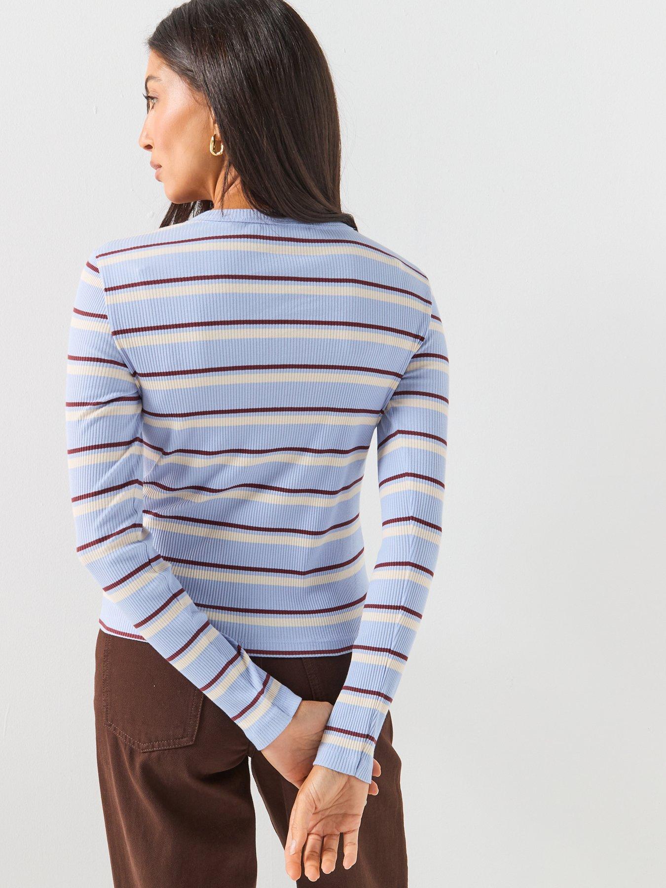 Image 2 of 5 of Vero Moda Vmkatie Ls O-neck Top Jrs Ga