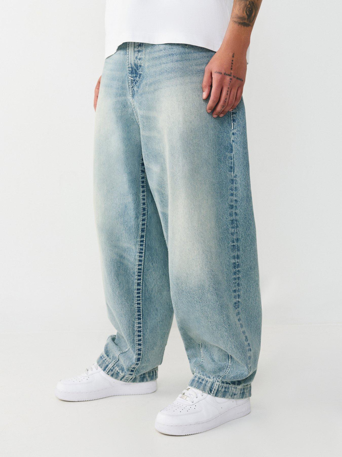 Image 1 of 5 of TRUE RELIGION Danny Loose Fit Jeans - Blue