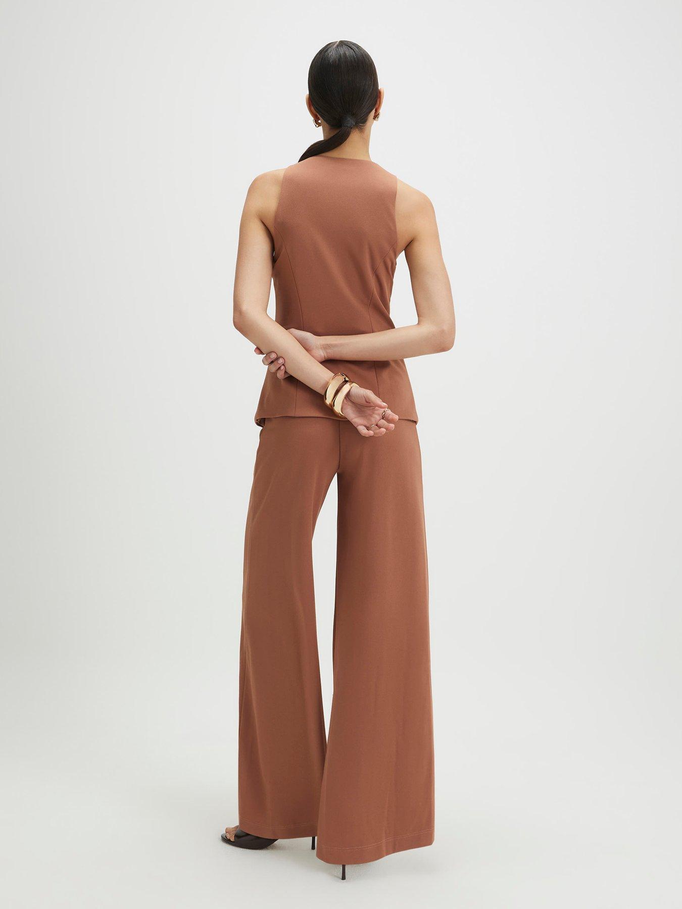 river-island-short-collarless-asymmetric-jumpsuit-brownstillFront