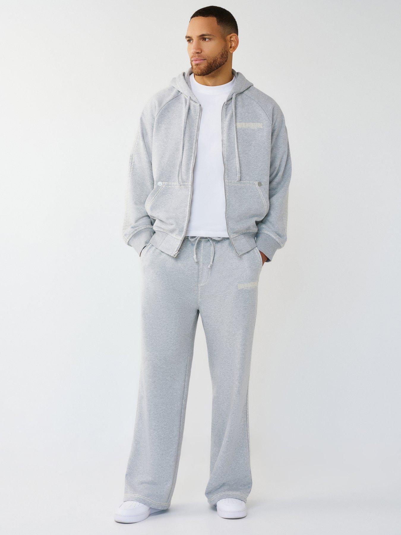 Image 3 of 6 of TRUE RELIGION Buddha Back Graphic Hoodie - Grey