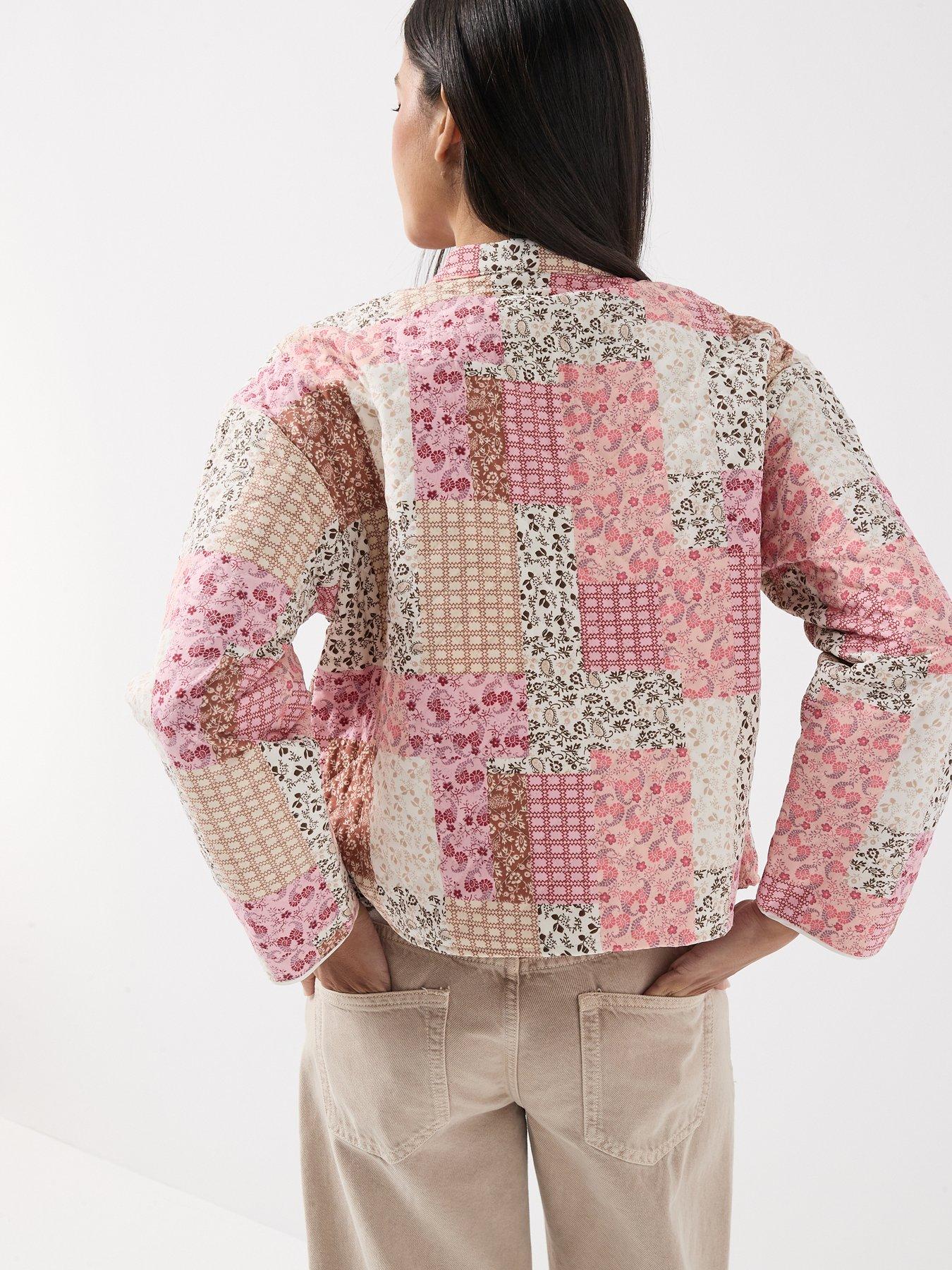 Image 2 of 6 of JDY Jdyfia L/s Quilt Shacket Wvn