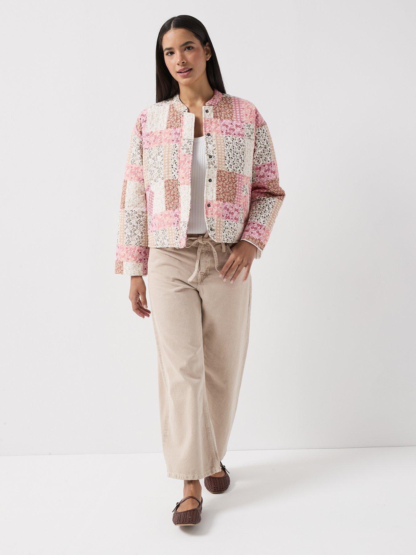 Image 3 of 6 of JDY Jdyfia L/s Quilt Shacket Wvn
