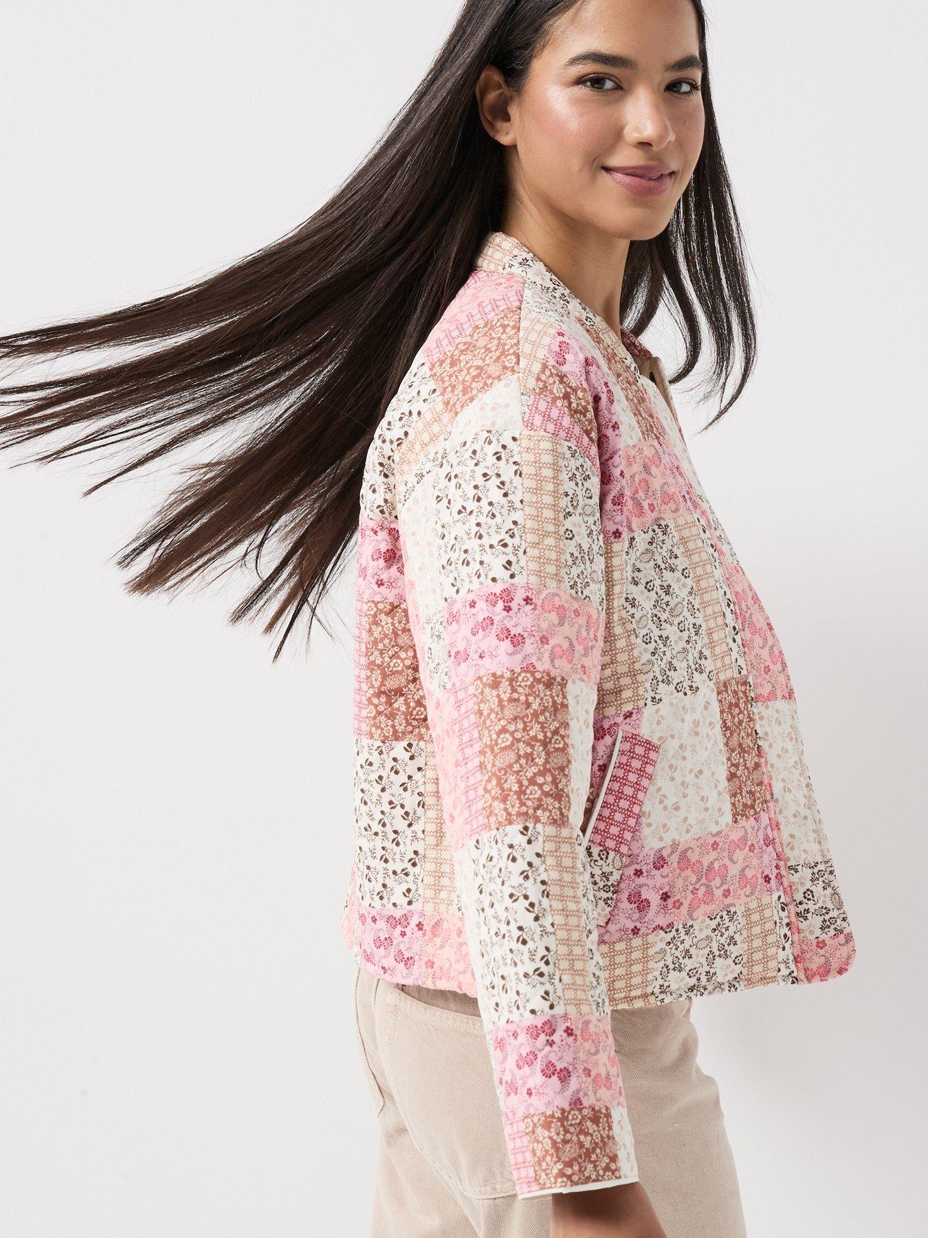 Image 4 of 6 of JDY Jdyfia L/s Quilt Shacket Wvn