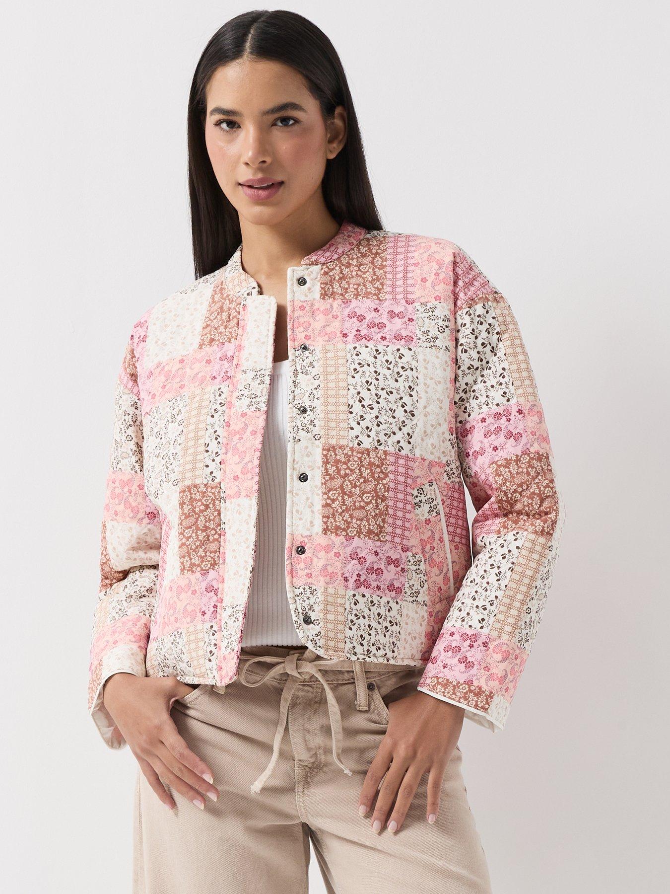 Image 5 of 6 of JDY Jdyfia L/s Quilt Shacket Wvn