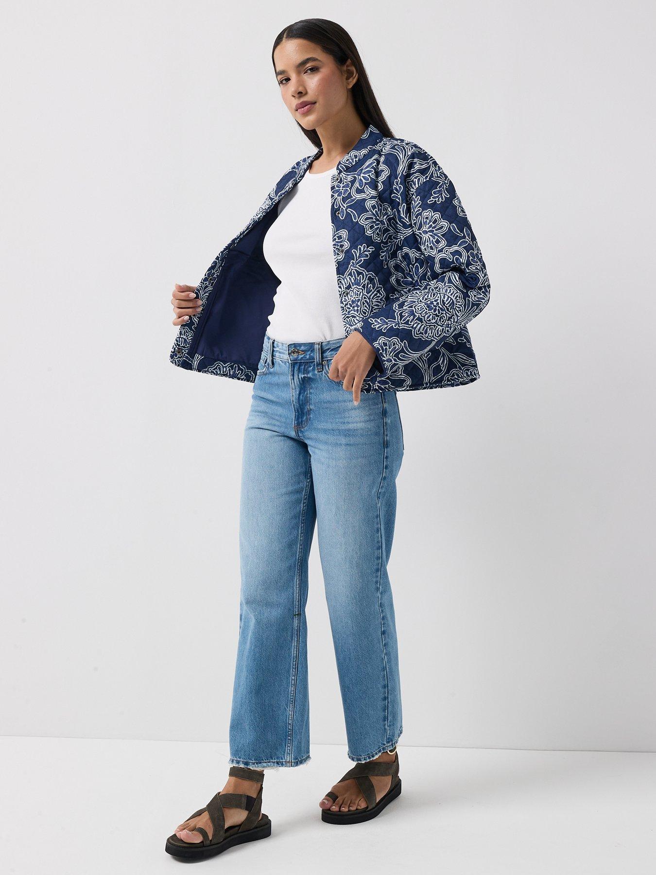 Image 3 of 6 of JDY Jdyfia L/s Quilt Shacket Wvn