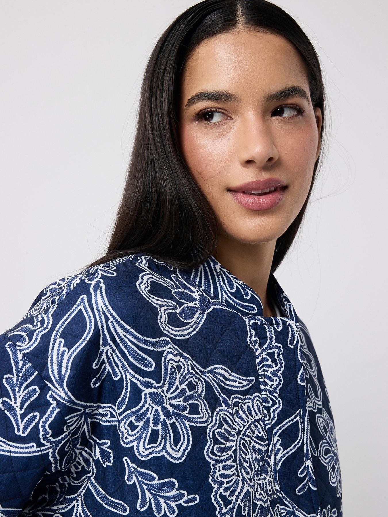 Image 4 of 6 of JDY Jdyfia L/s Quilt Shacket Wvn