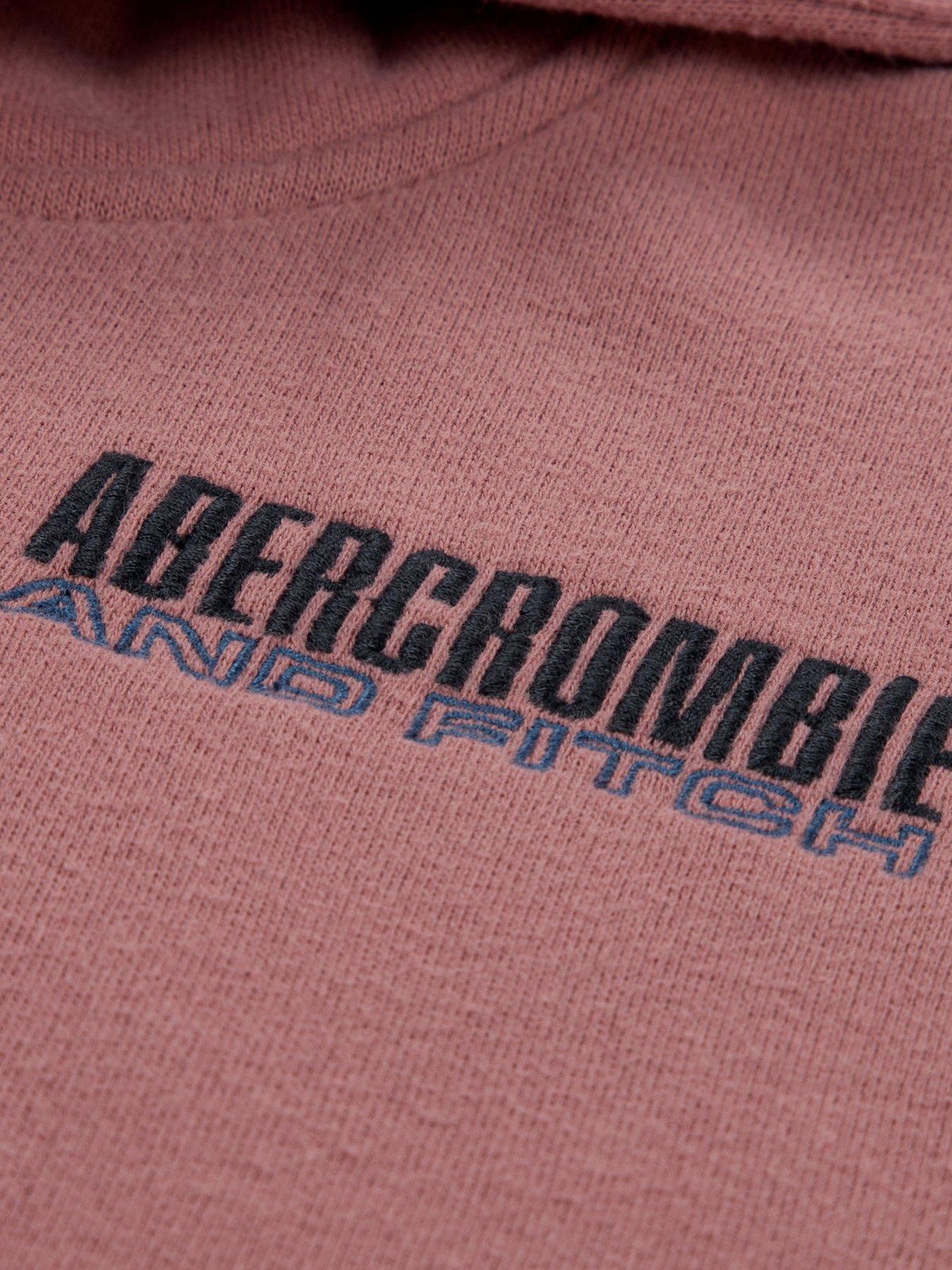 Image 3 of 3 of Abercrombie & Fitch Boys Pullover Hoodie - Pink
