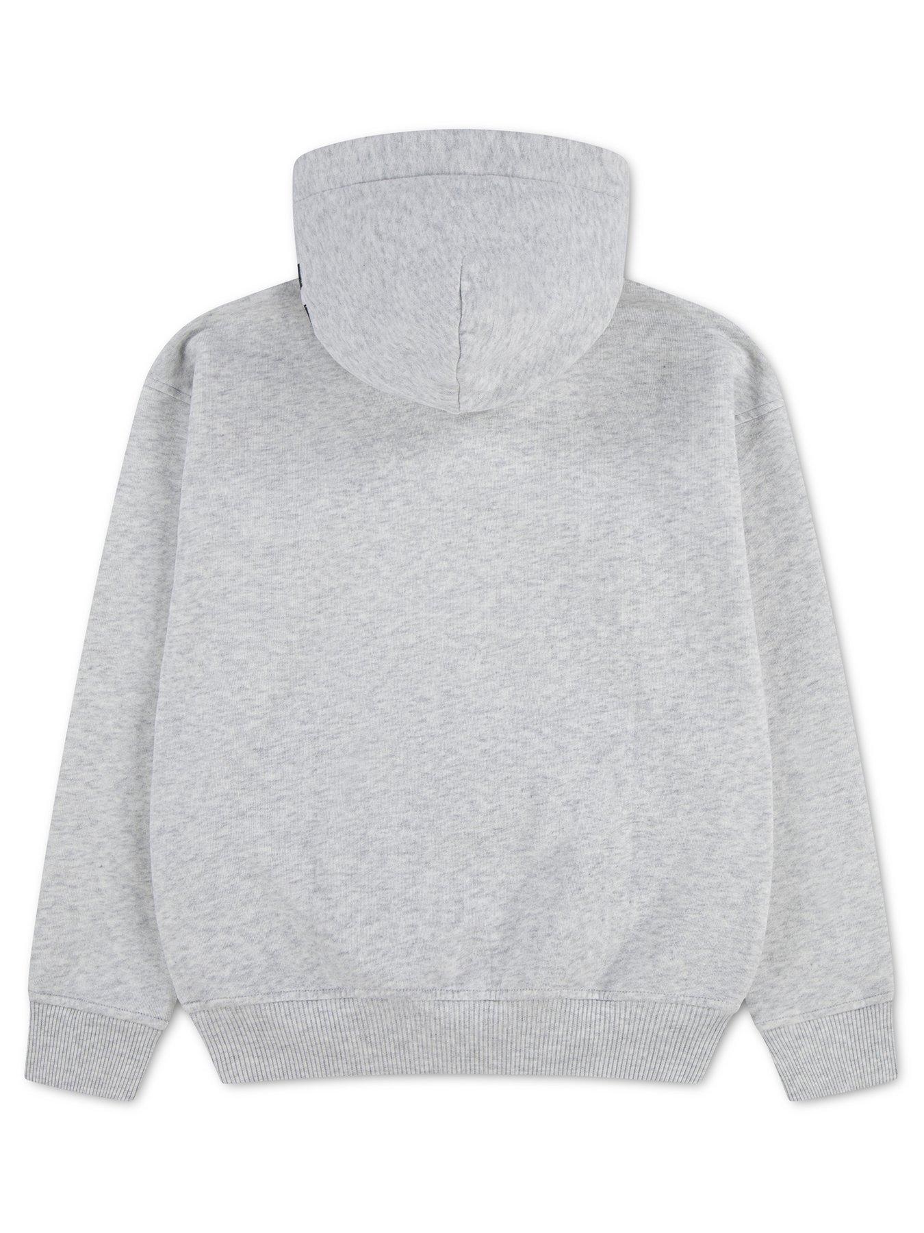 Image 2 of 3 of Abercrombie & Fitch Boys Pullover Hoodie - Grey