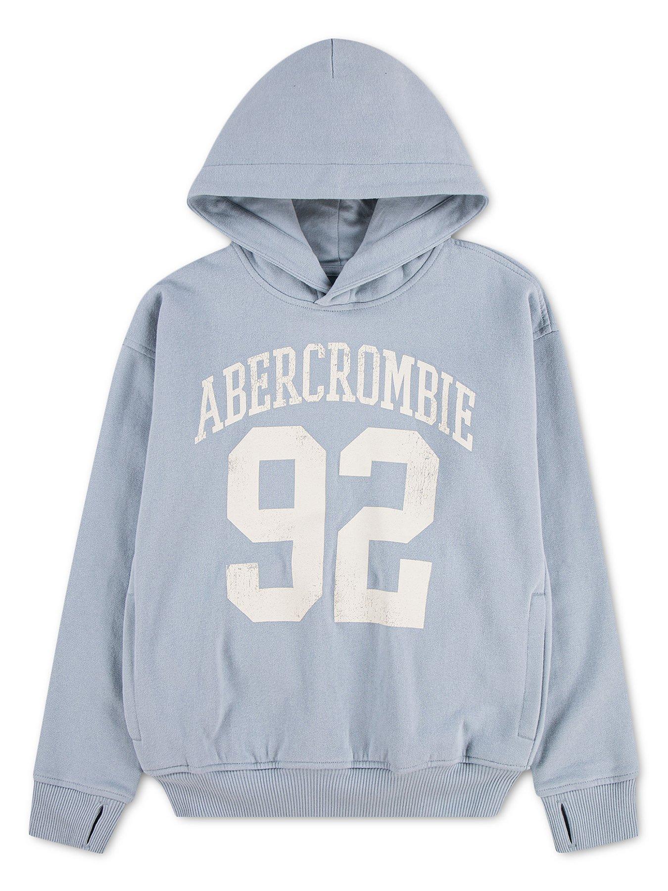 Abercrombie & Fitch Boys Pullover Hoodie - Blue