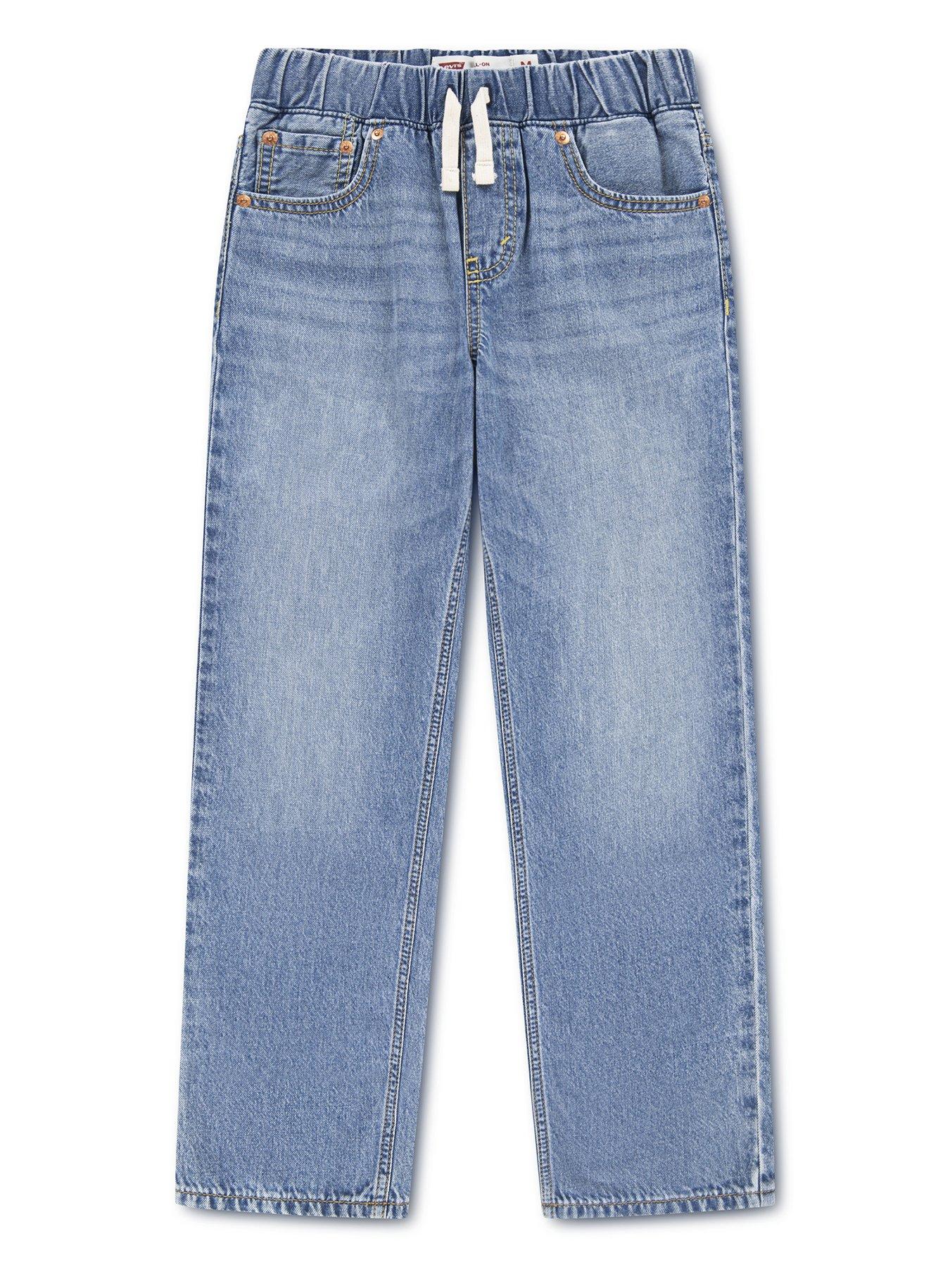 Levi's Boys Pull On Stay Loose Taper Jeans - Blue