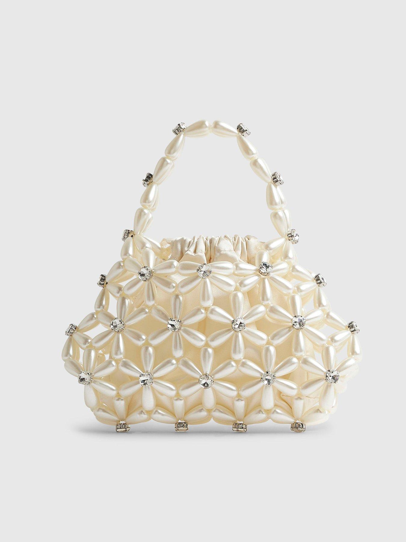 river-island-flower-pearl-beaded-grab-bag-creamoutfit