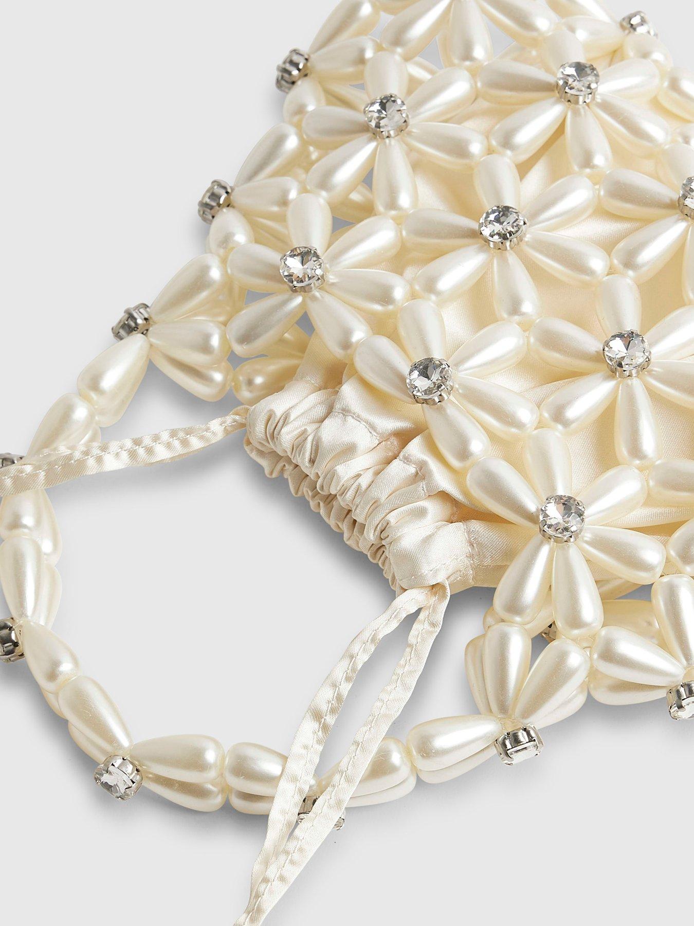river-island-flower-pearl-beaded-grab-bag-creamdetail