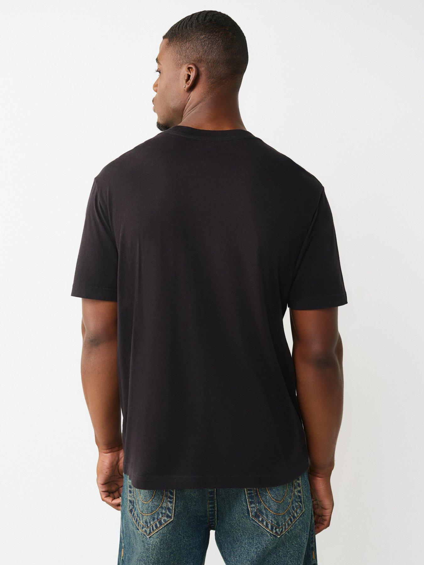 Image 2 of 4 of TRUE RELIGION Logo Patch T-Shirt - Black