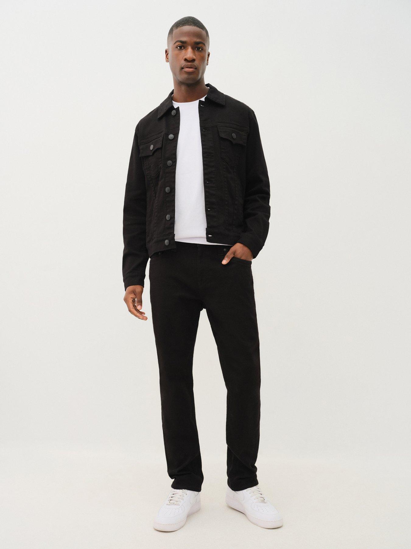 Image 3 of 6 of TRUE RELIGION Denim Trucker Jacket - Dark Blue