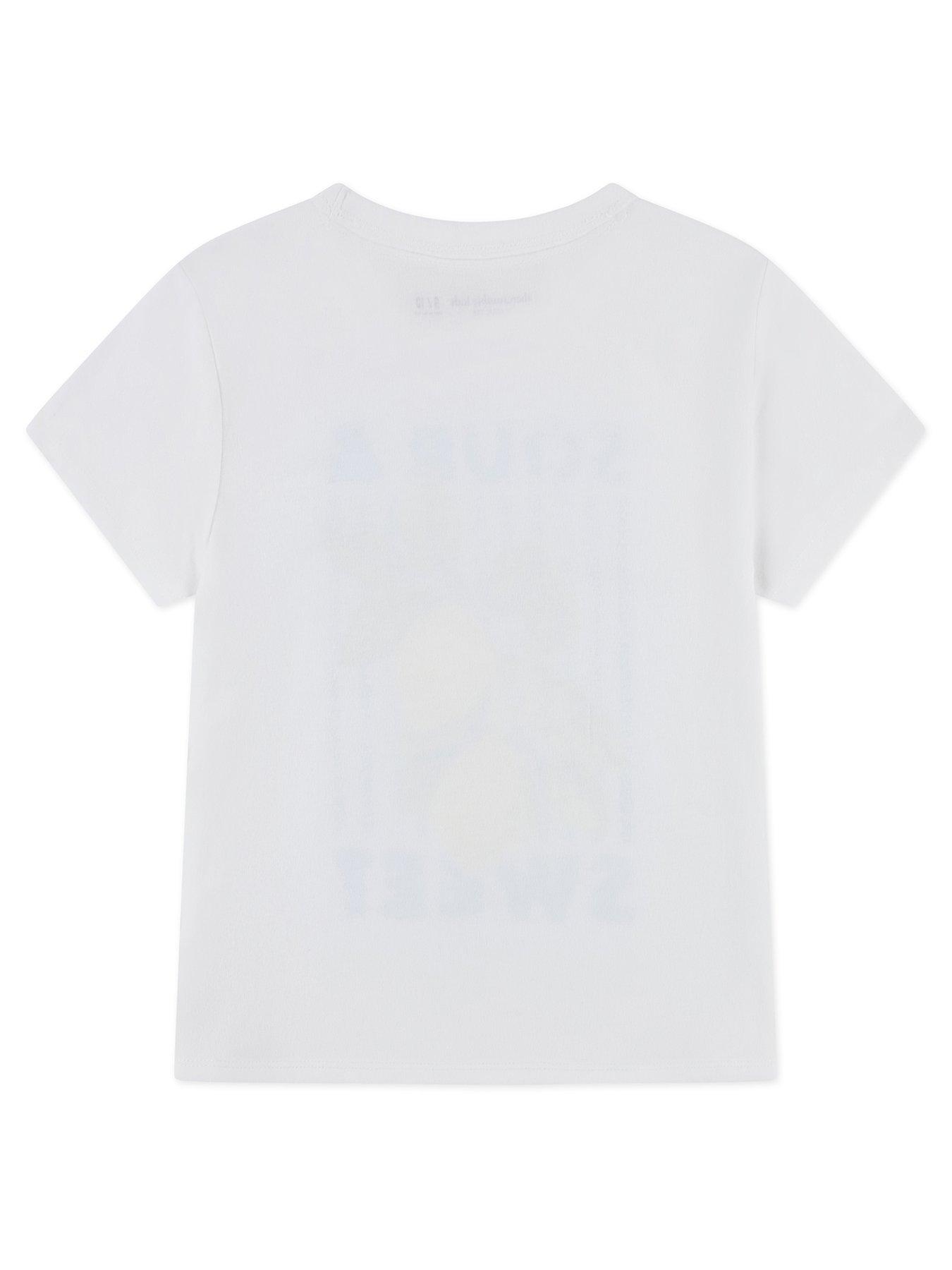 Image 2 of 3 of Abercrombie & Fitch Girls Sour Sweet Classic Short Sleeve T-Shirt - White