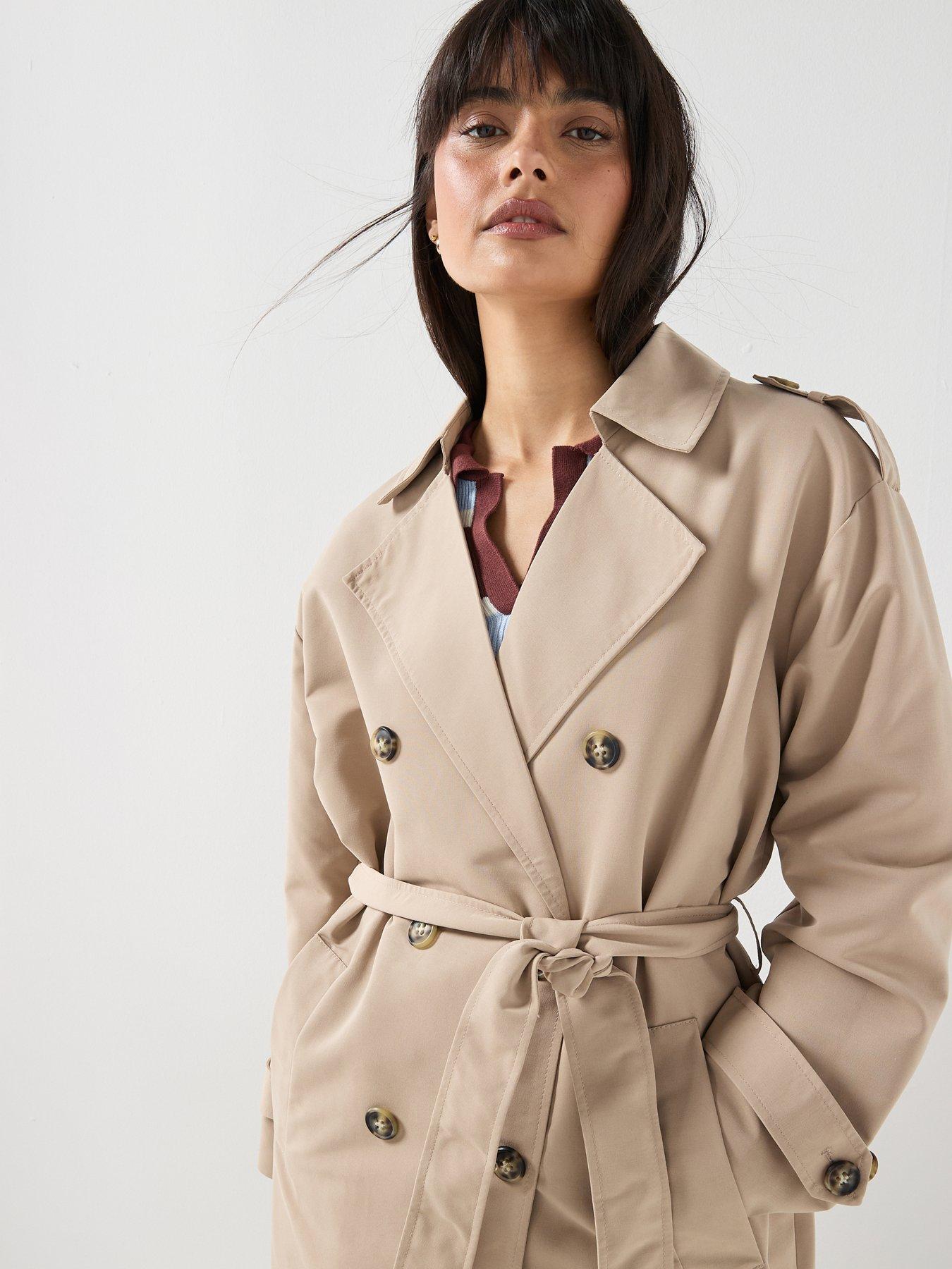 Image 4 of 6 of Vero Moda Vmchloe Long Trenchcoat Ga Noos