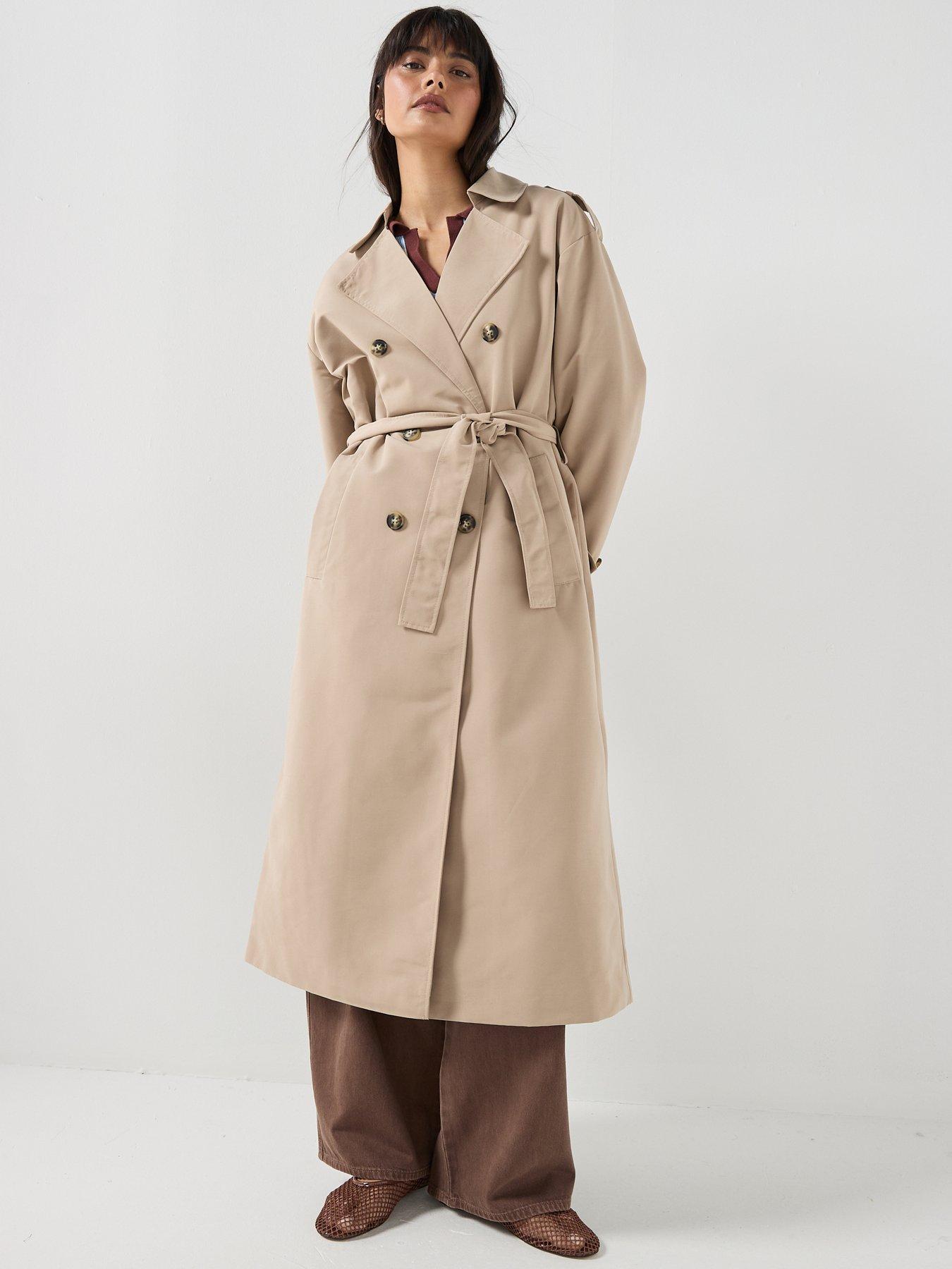 Image 6 of 6 of Vero Moda Vmchloe Long Trenchcoat Ga Noos