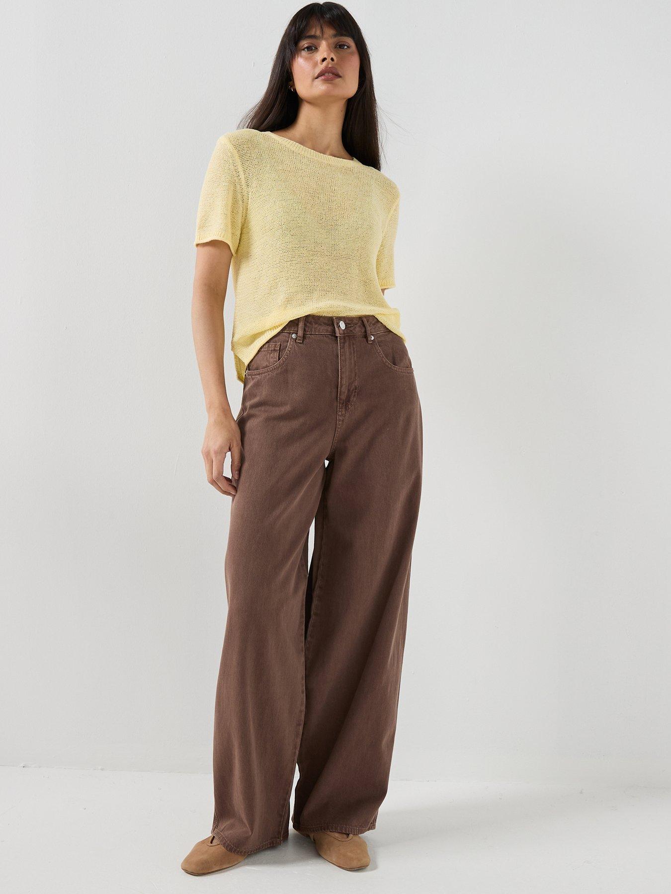 Image 3 of 5 of Only Onlsunny Short Sleeve Pullover - Double Cream