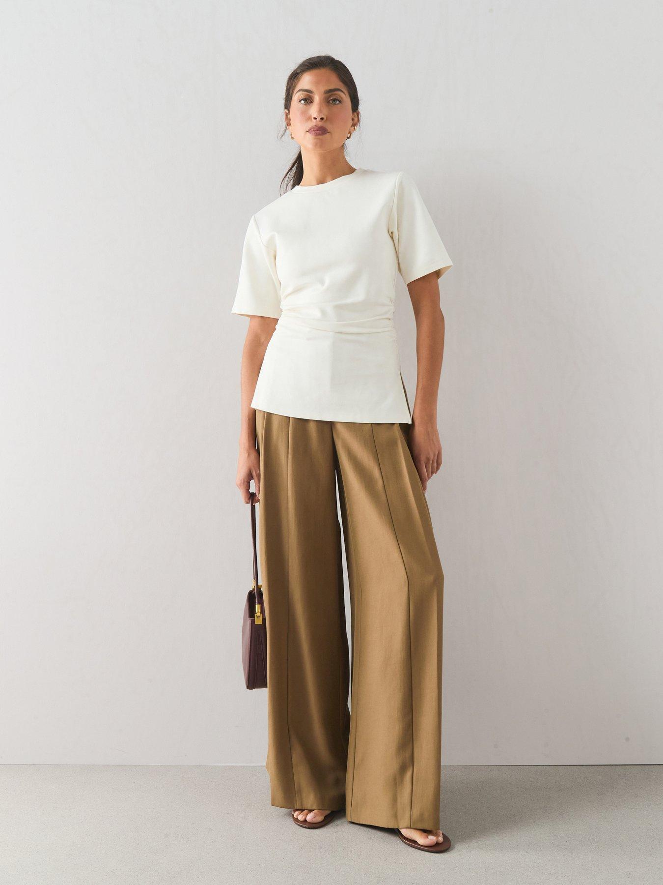 The Very Collection Premium Ruched Side Tee