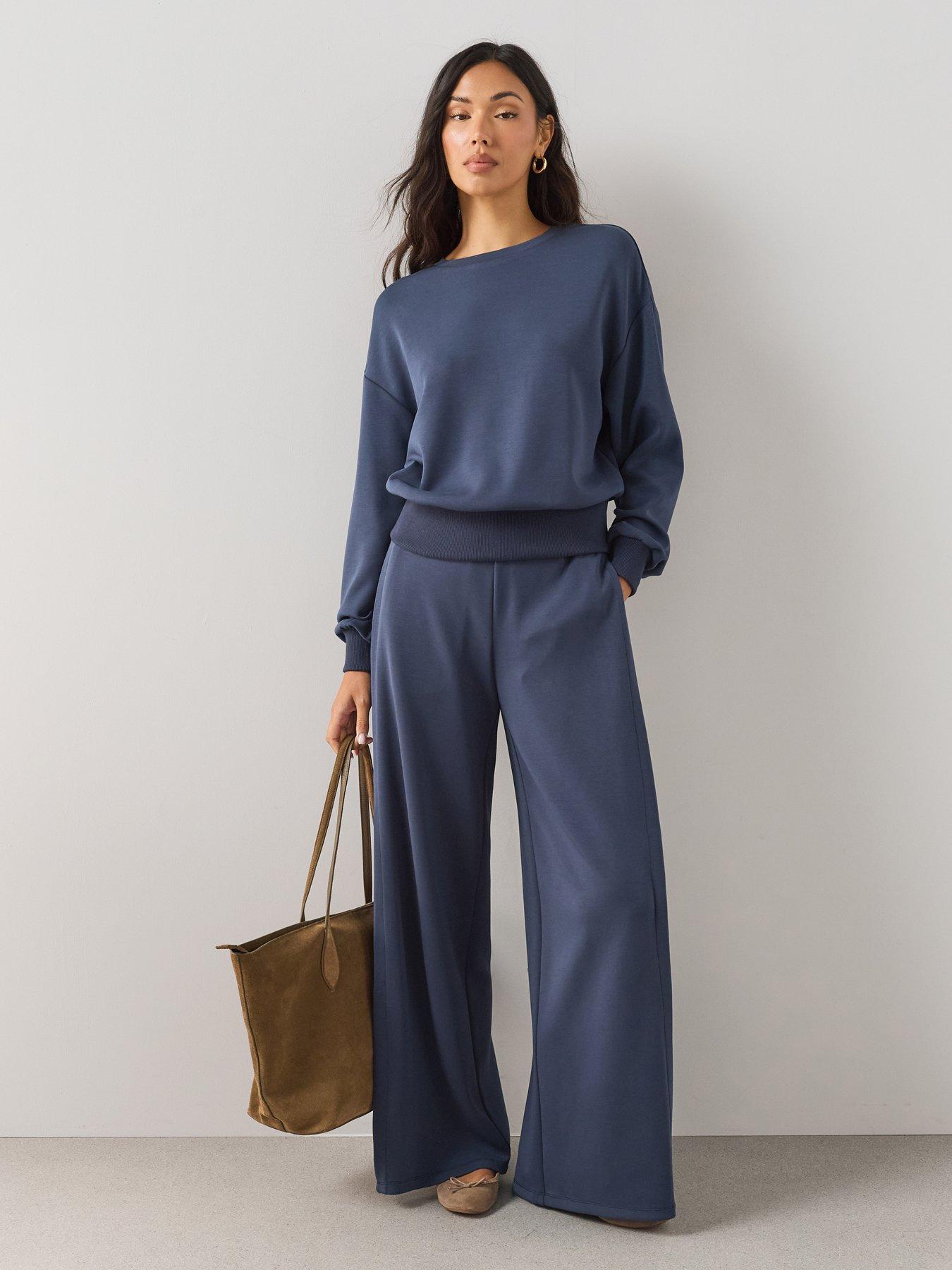 The Very Collection RIBBED WAISTBAND MODAL SWEAT
