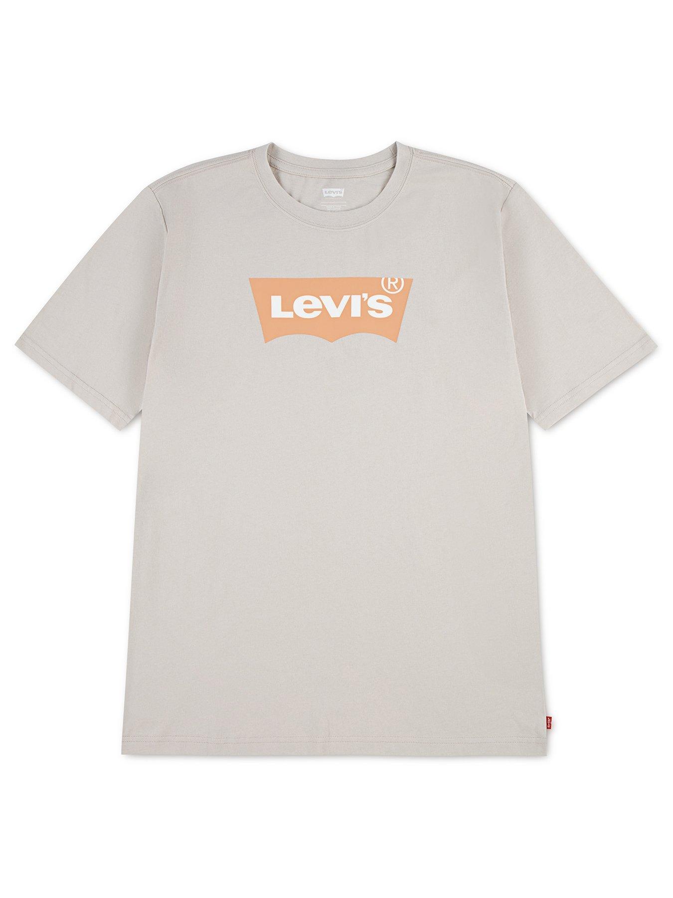 levis-boys-short-sleeve-batwing-t-shirt-beigefront