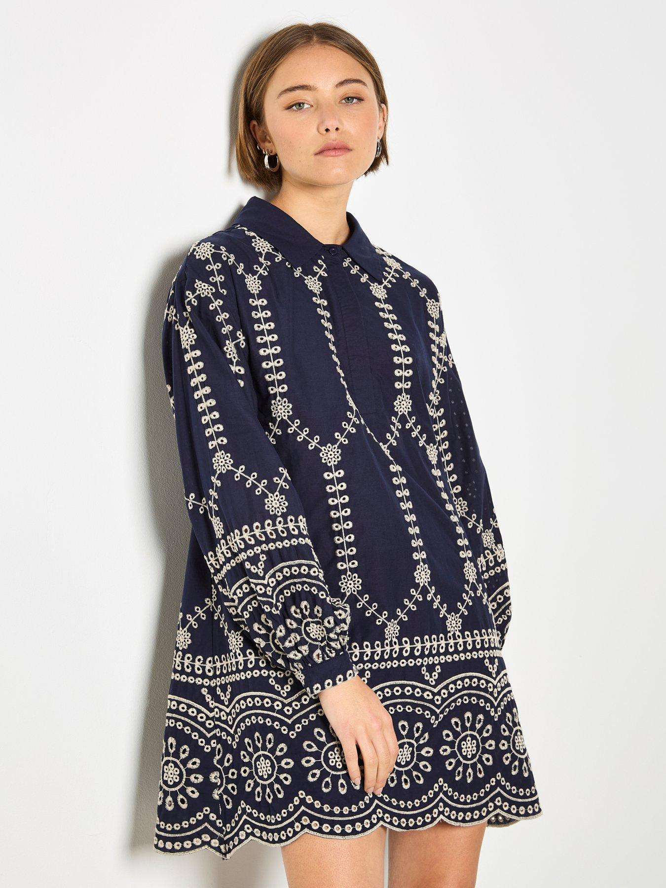 Dresses | Apricot | Shirt Dresses | Long Sleeve | Women