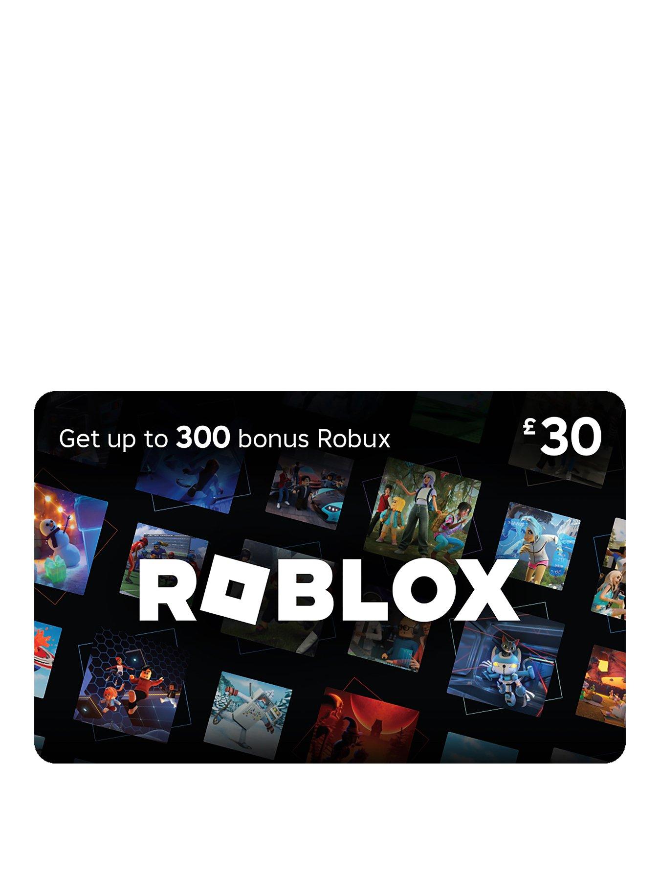 Roblox Roblox £30 Gift Card (Digital Download)
