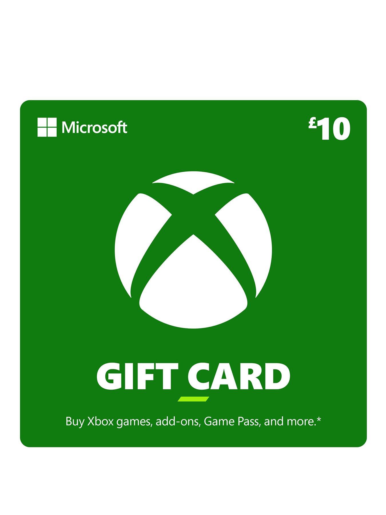 Microsoft Xbox £10 Gift Card [Digital Code]