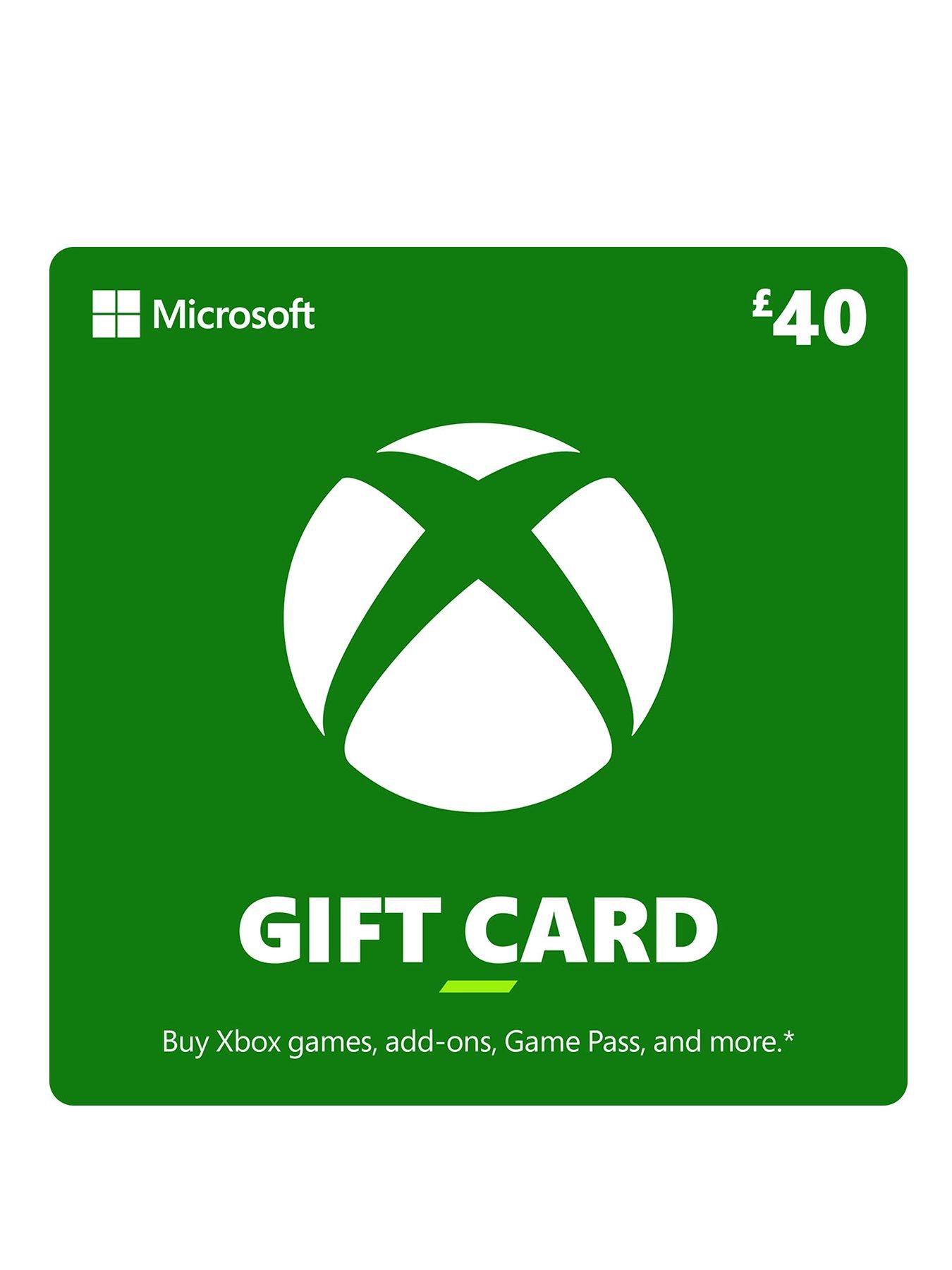 Image 1 of 7 of Microsoft Xbox &pound;40 Gift Card [Digital Code]&nbsp;