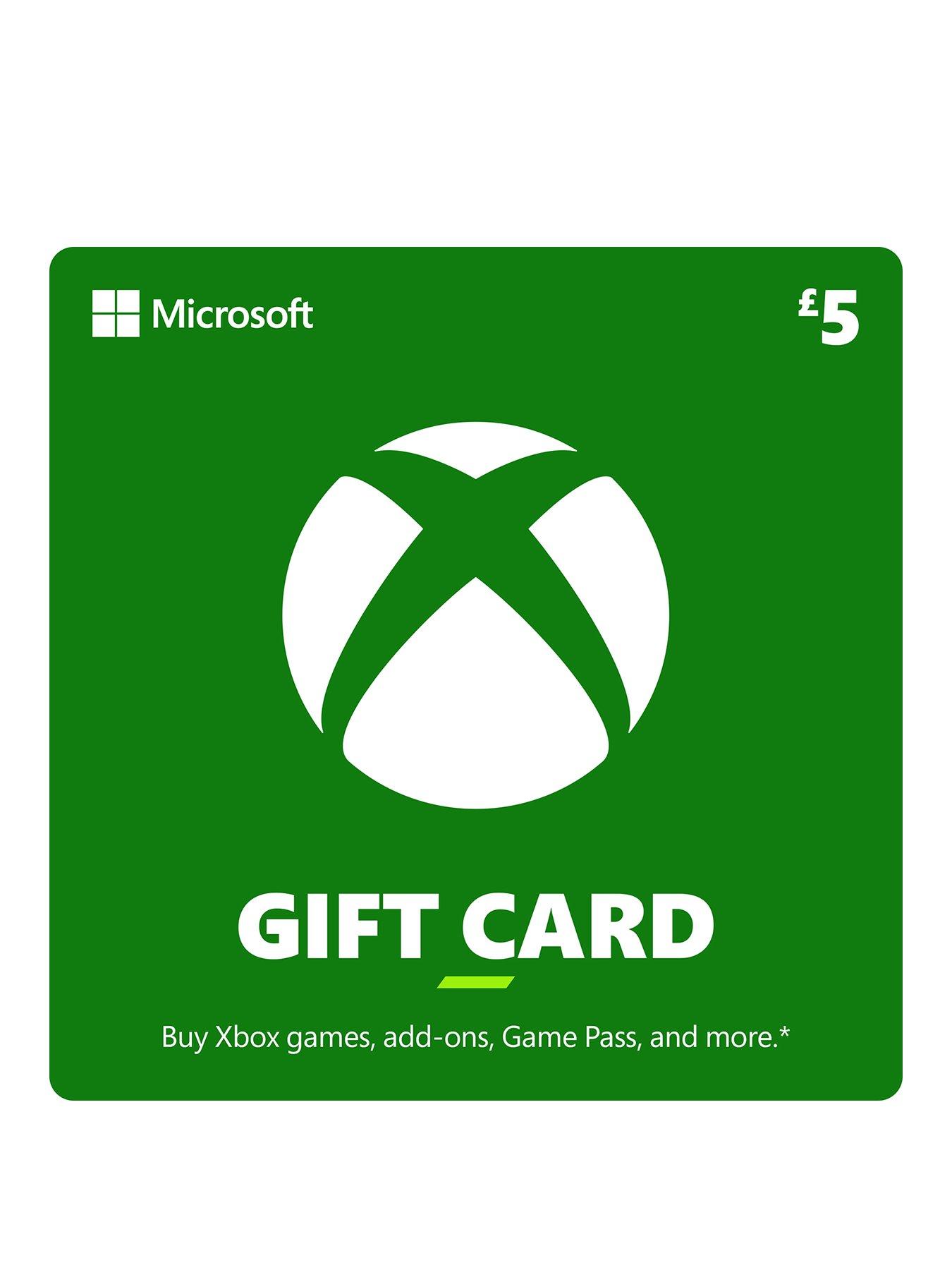 Xbox £5 Gift Card (Digital Code)