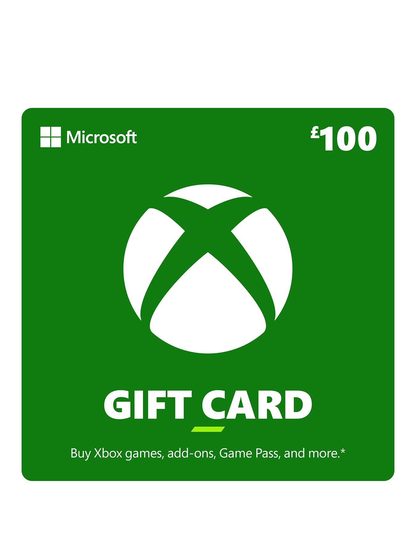 Xbox £100 Gift Card (Digital Code)