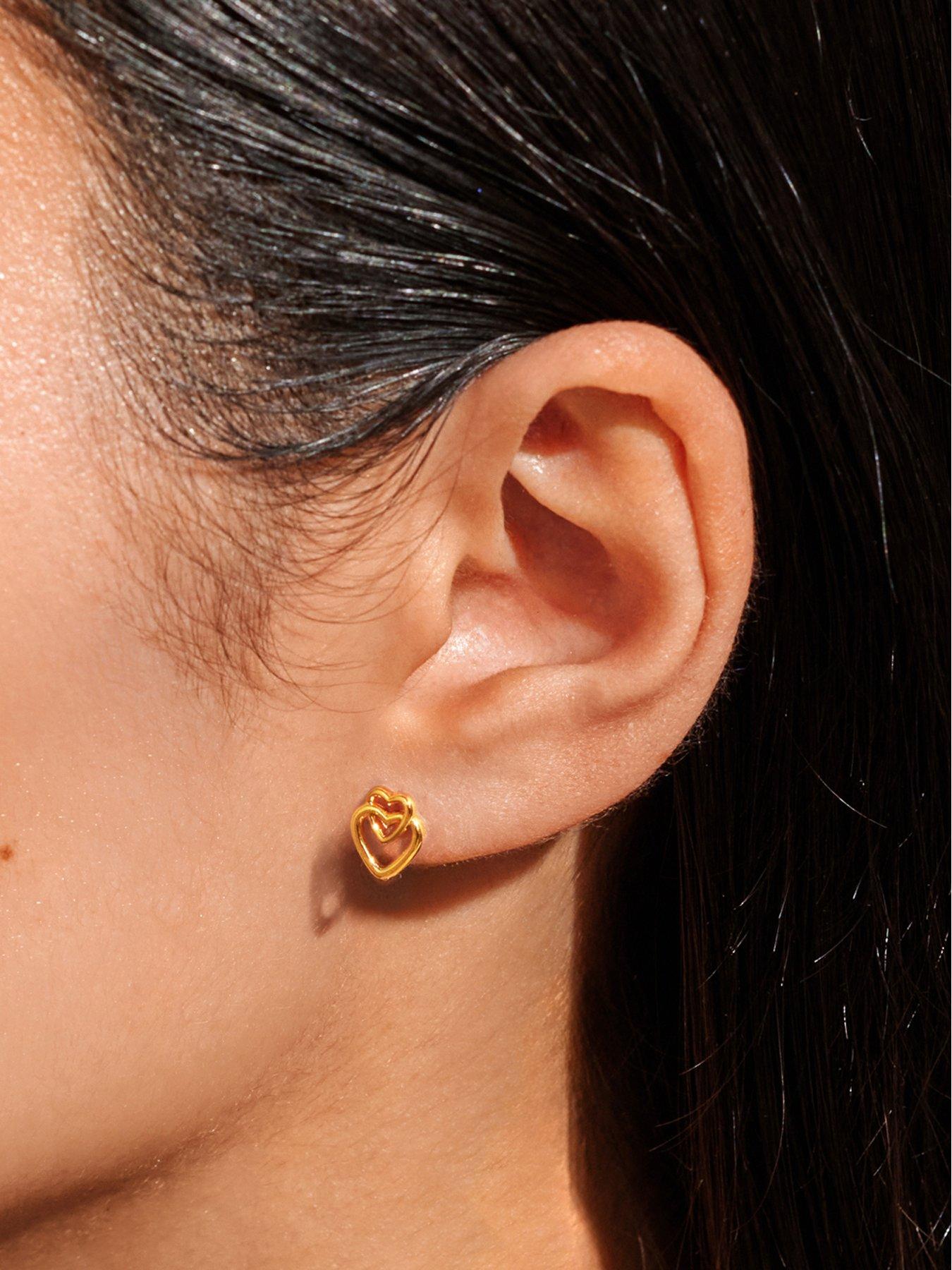 Image 2 of 6 of Joma Jewellery MOTHER'S DAY EARRING BOX , HAPPY MOTHER'S DAY , Gold Plated , Stud Earrings