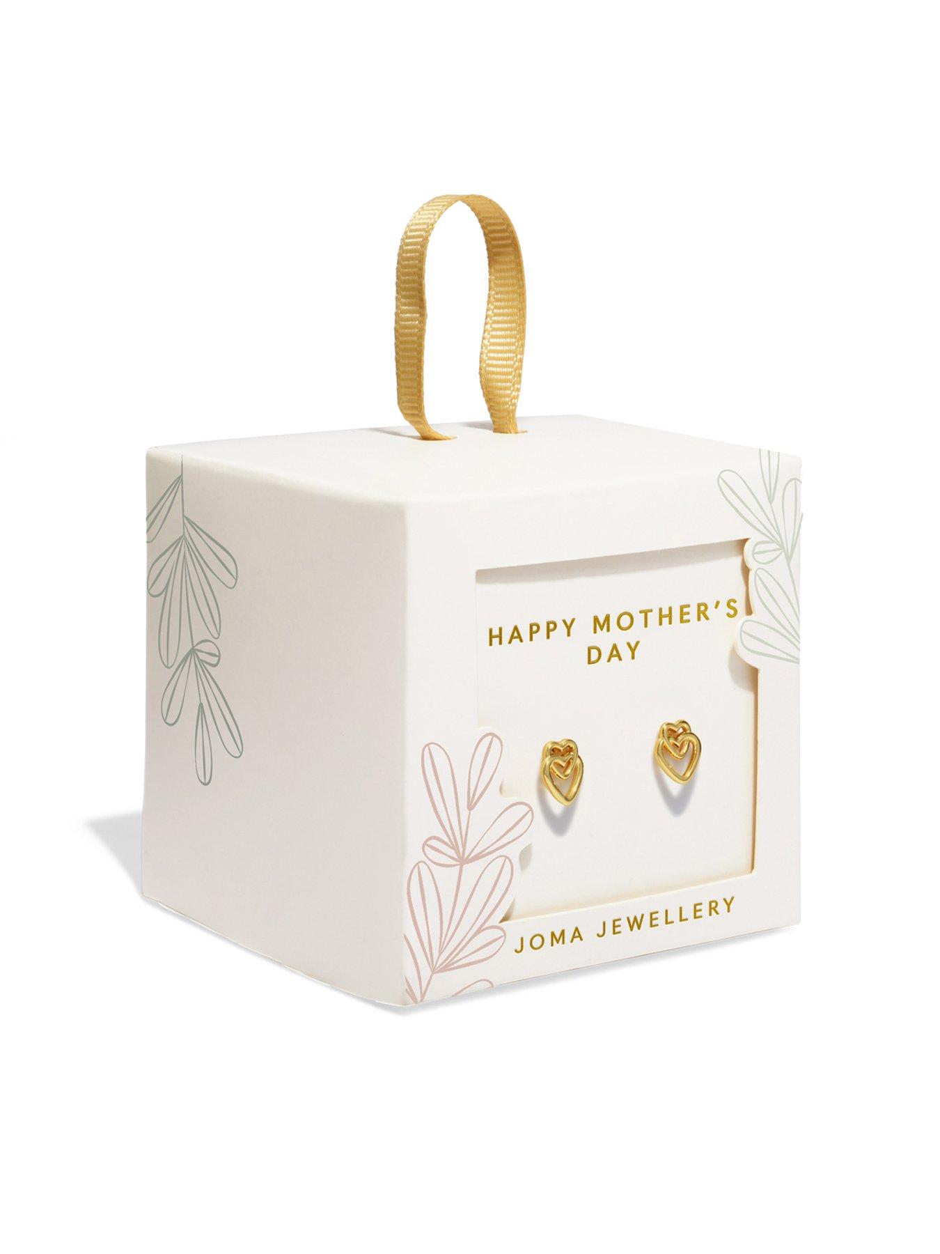 Image 5 of 6 of Joma Jewellery MOTHER'S DAY EARRING BOX , HAPPY MOTHER'S DAY , Gold Plated , Stud Earrings