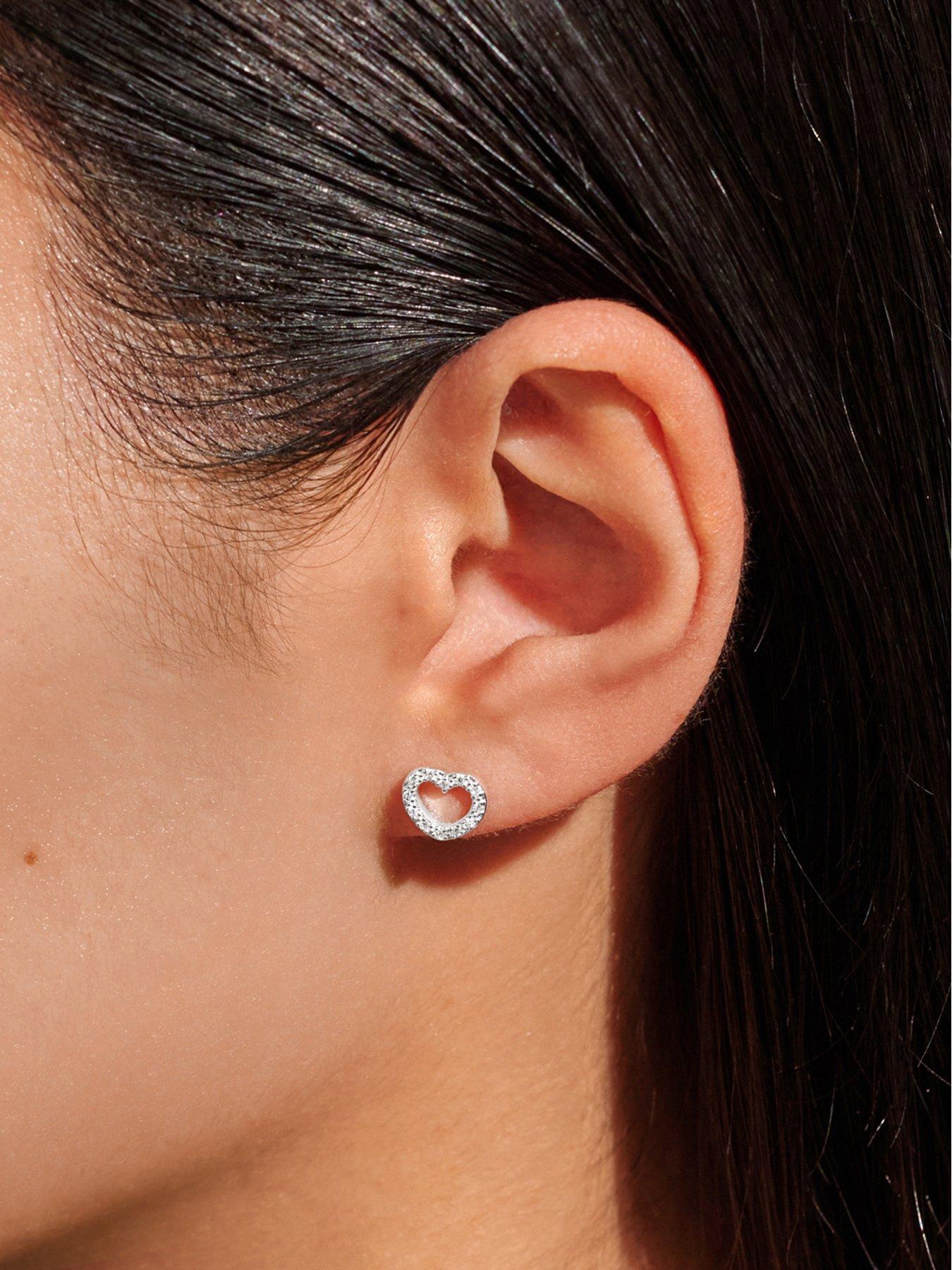 Image 2 of 6 of Joma Jewellery MOMENTS TO SHINE , HAPPY BIRTHDAY , Silver Plated , Stud Earrings