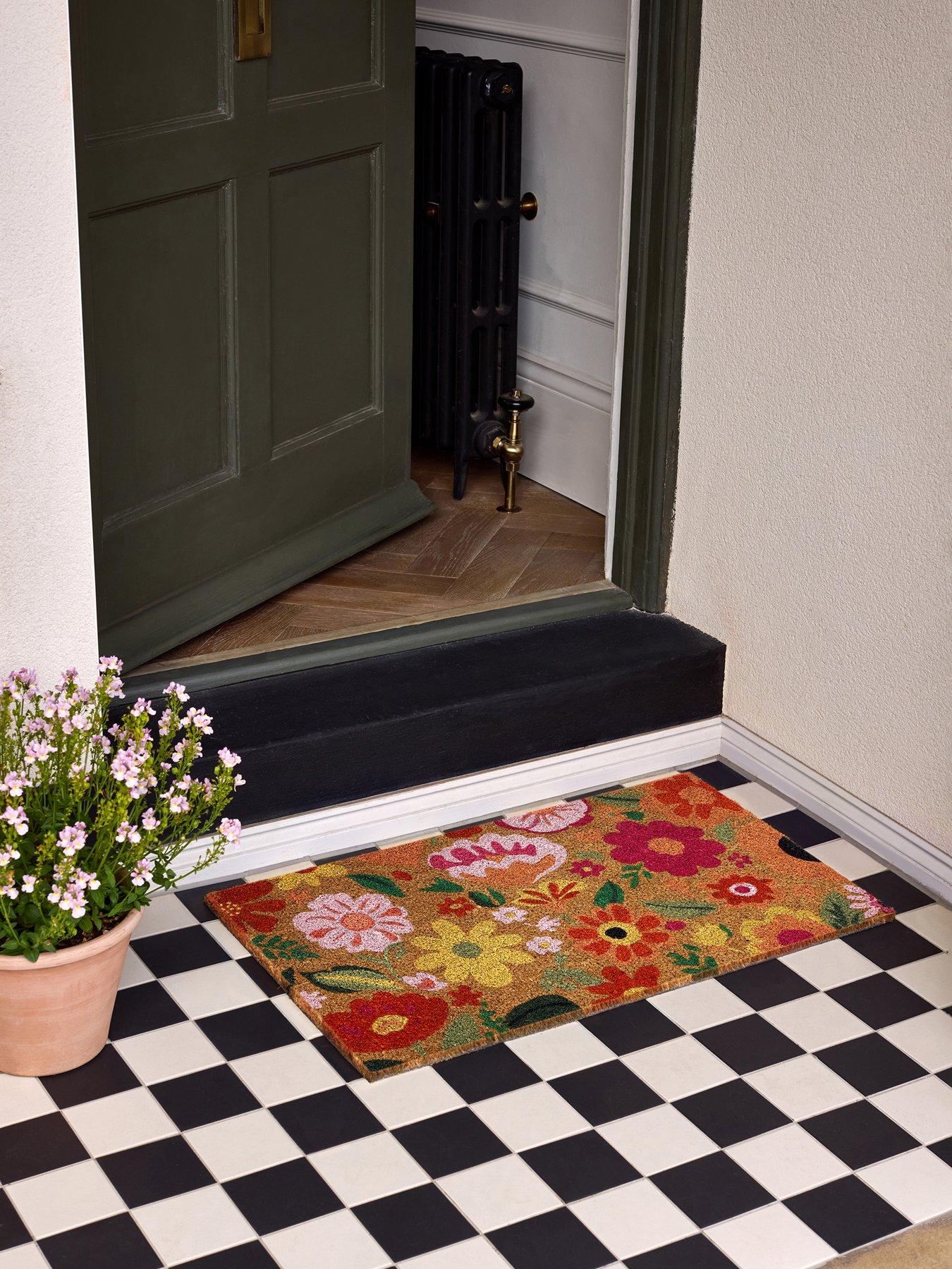 very-home-bright-blooms-coir-doormat-45x75cmfront