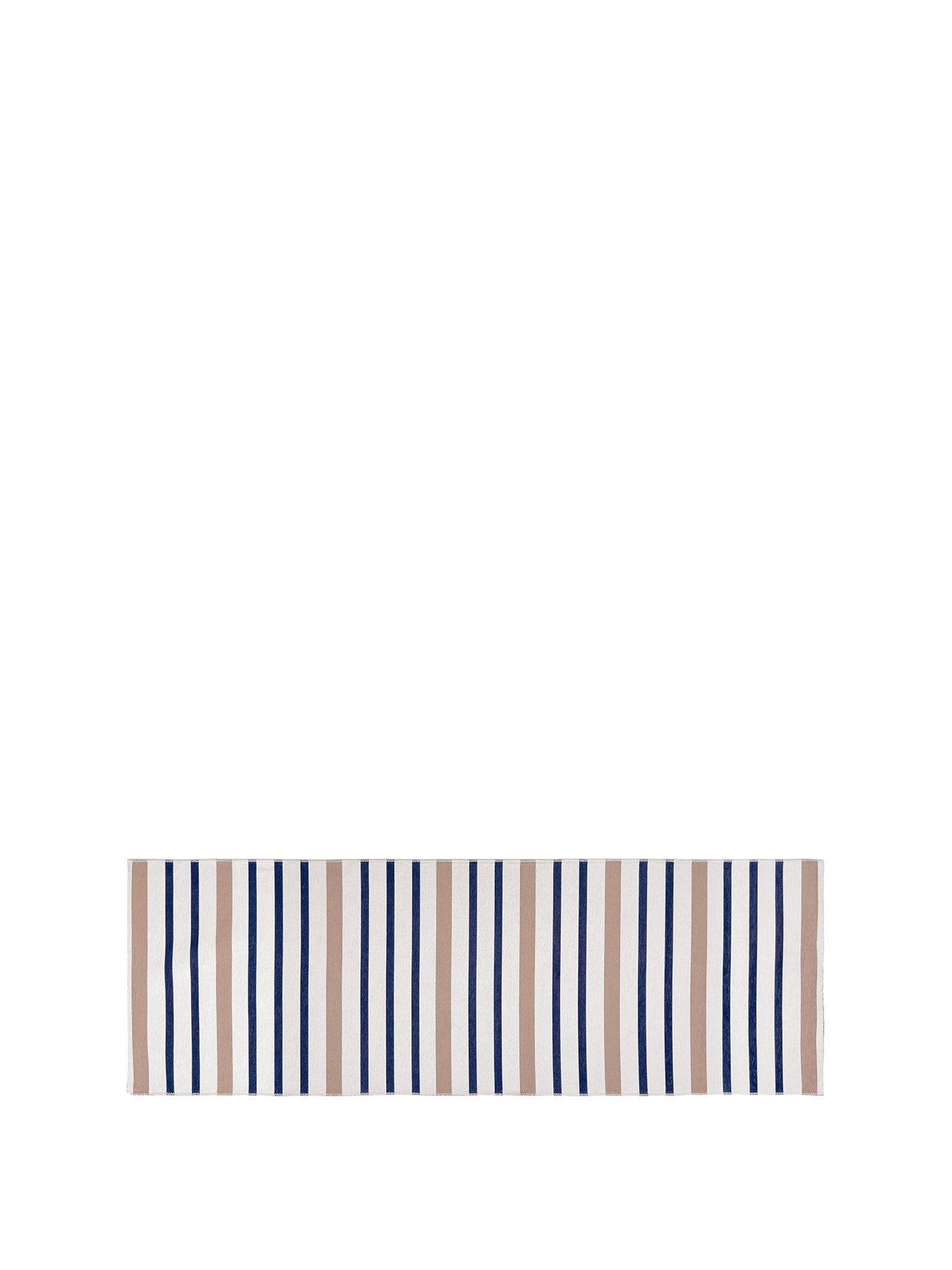 Image 2 of 6 of The Very Collection Coastal Washable Stripe Runner 67x200cm