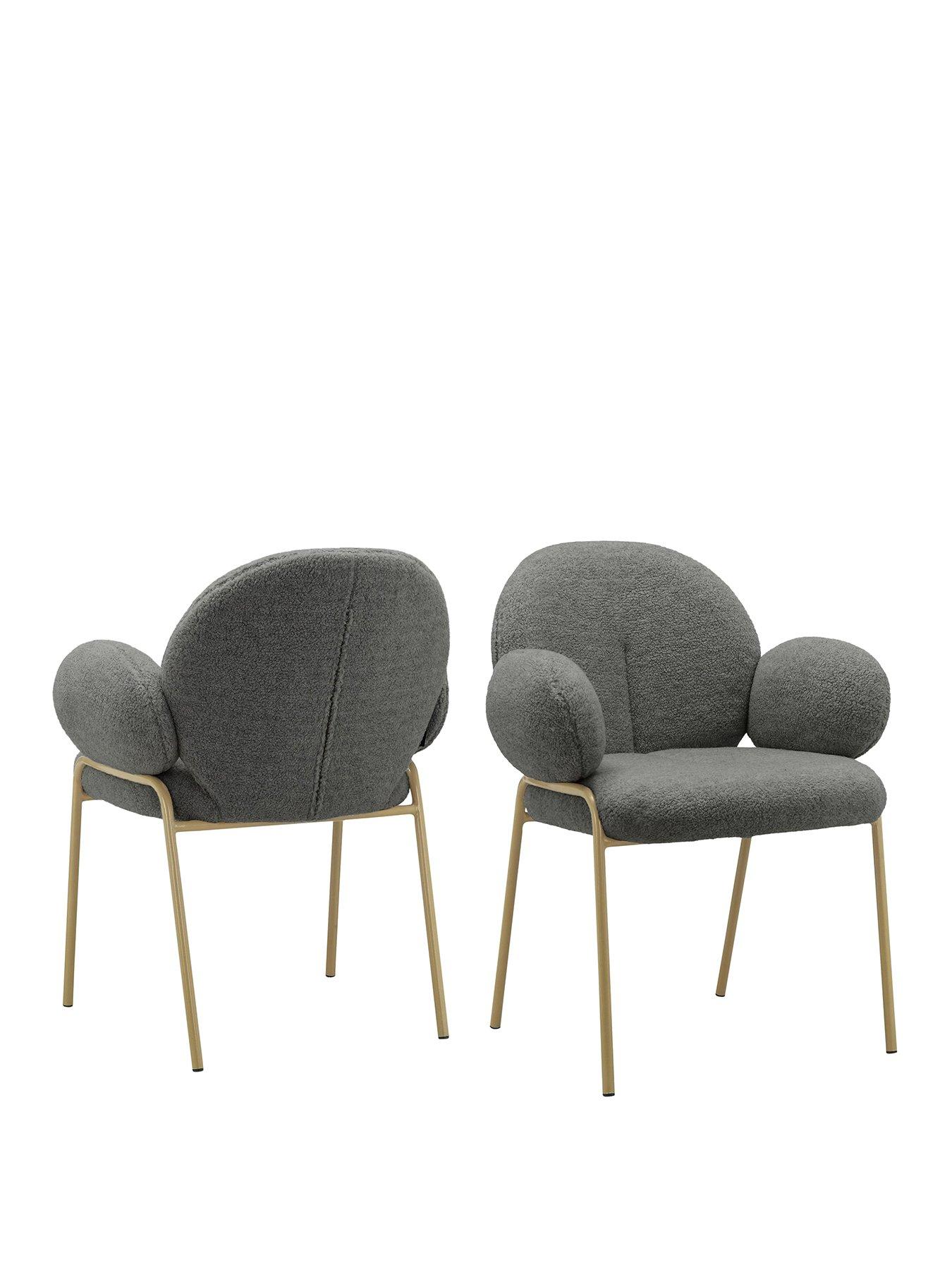 Image 2 of 7 of Dorel Home Iwama Set of 2 Cosy Dining Chairs