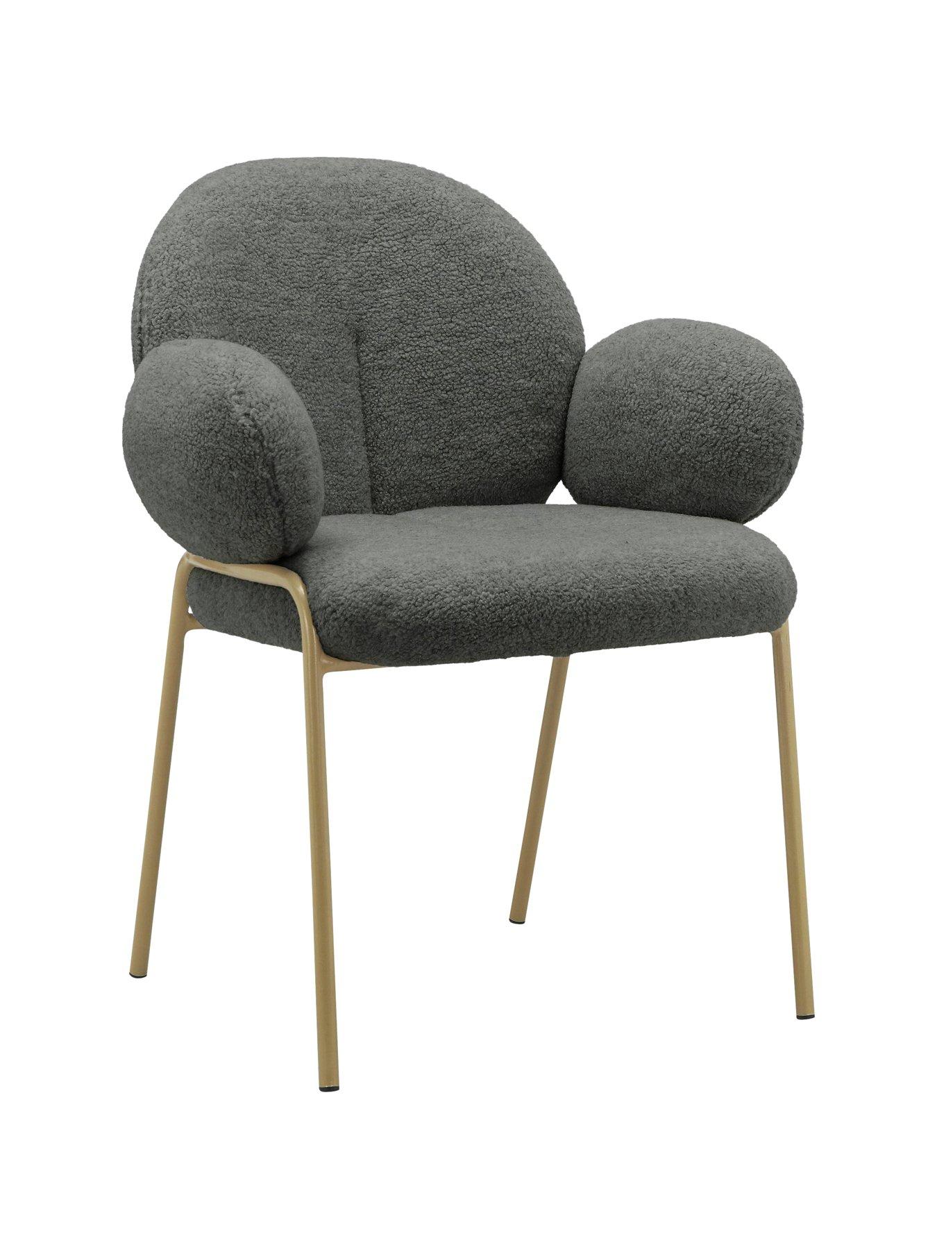 Image 4 of 7 of Dorel Home Iwama Set of 2 Cosy Dining Chairs