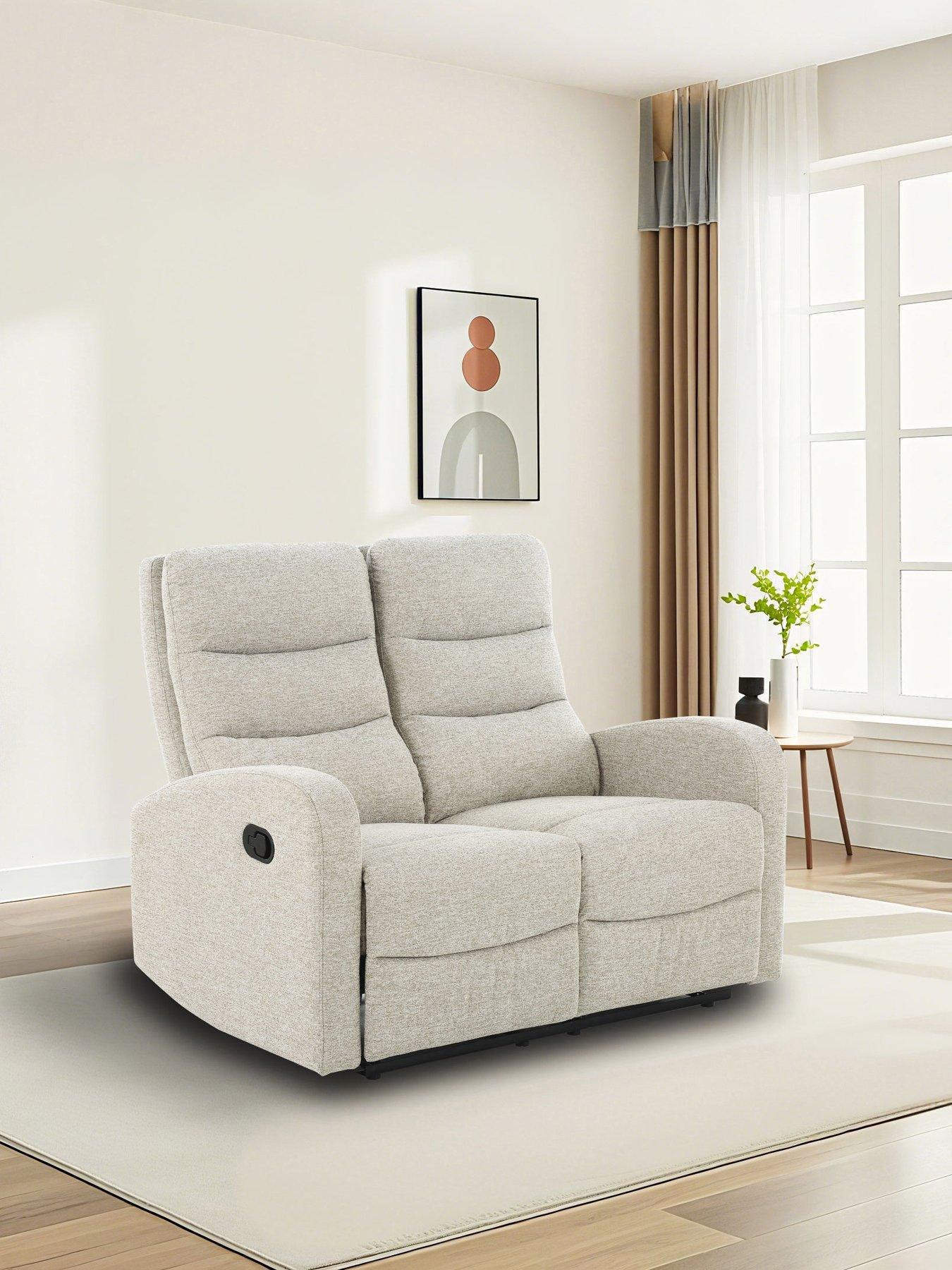 Image 3 of 7 of Dorel Home Rena Fabric 2 Seater Manual Recliner