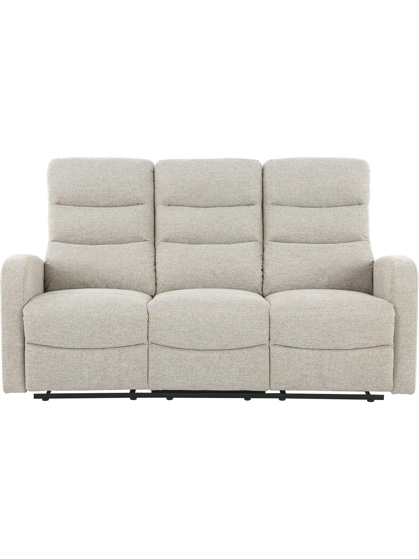 Image 3 of 7 of Dorel Home Rena Fabric 3 Seater Manual Recliner