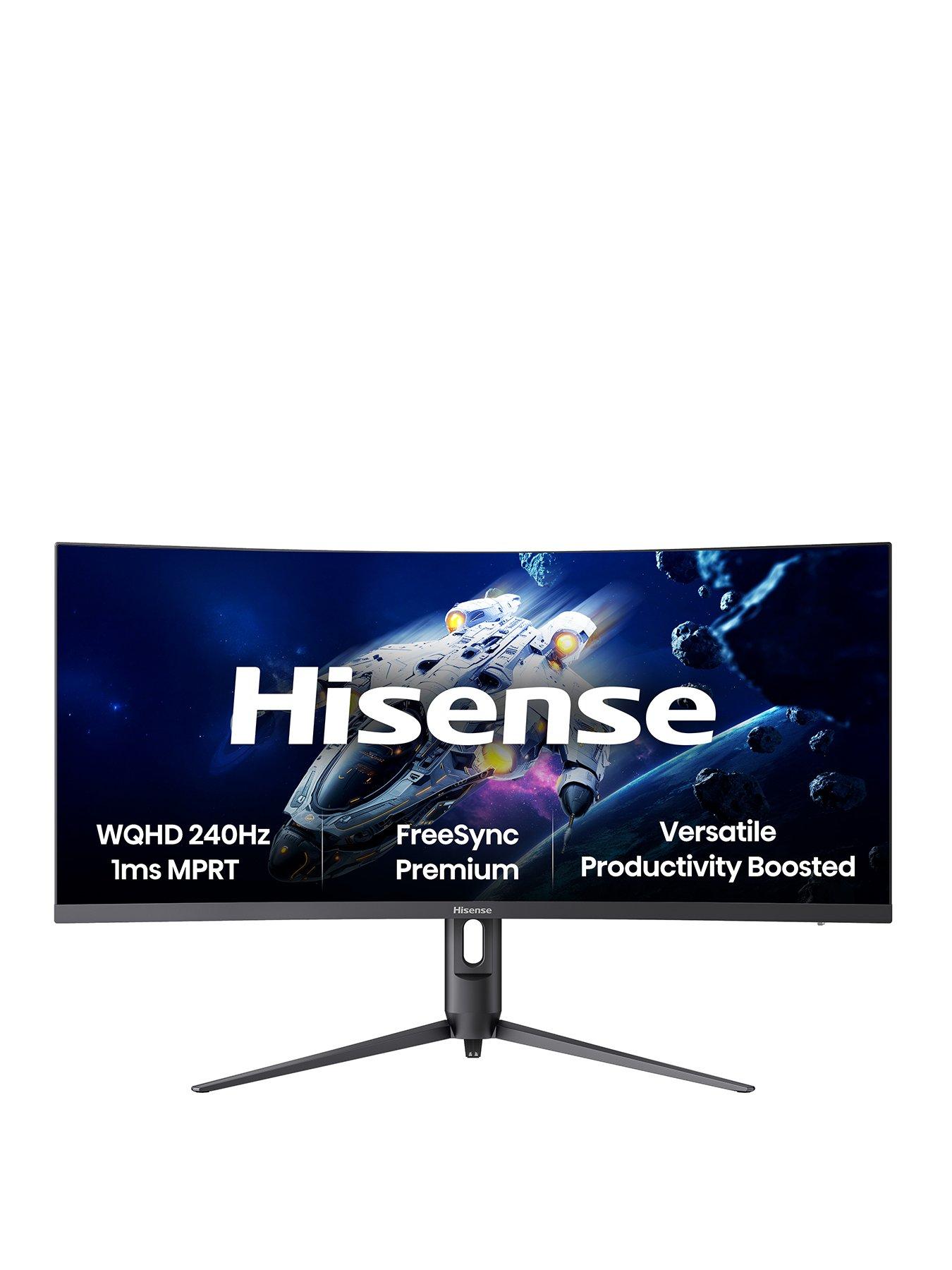 Hisense 34G6QUK - 34in - Ultrawide WQHD - 240Hz - Curved Gaming Monitor