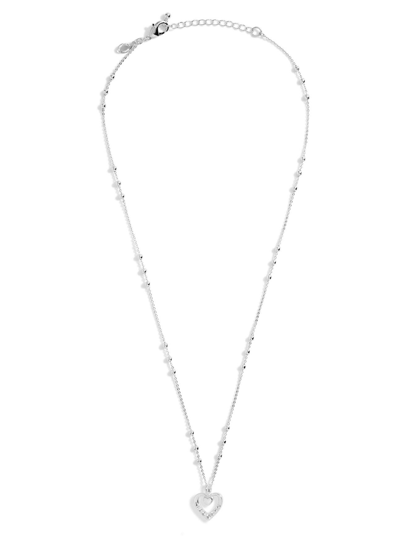 Image 3 of 5 of Joma Jewellery MOTHER'S DAY NECKLACE A LITTLE , HAPPY MOTHER'S DAY , Silver Plated , Necklace , 46cm + 5cm extender