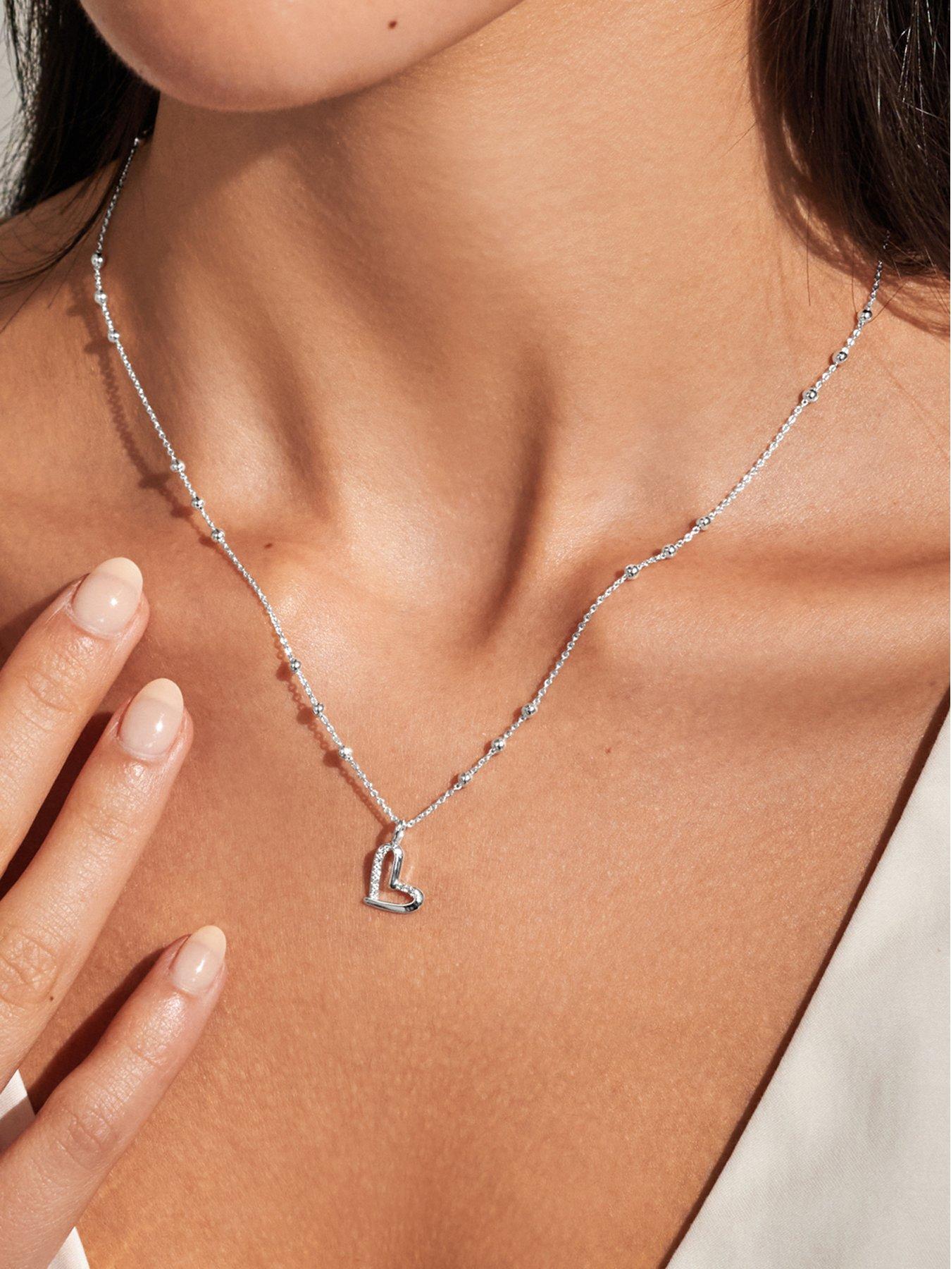 Image 2 of 5 of Joma Jewellery MOTHER'S DAY NECKLACE A LITTLE , LOVE YOU MUM , Silver Plated , Necklace , 46cm + 5cm extender
