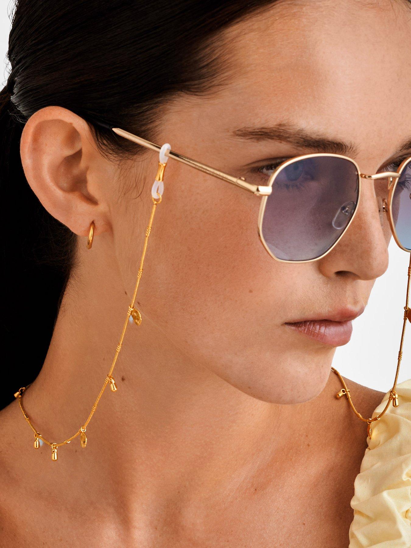 katie-loxton-cochellia-sunglasses-chain-gold-coated-65cmstillFront