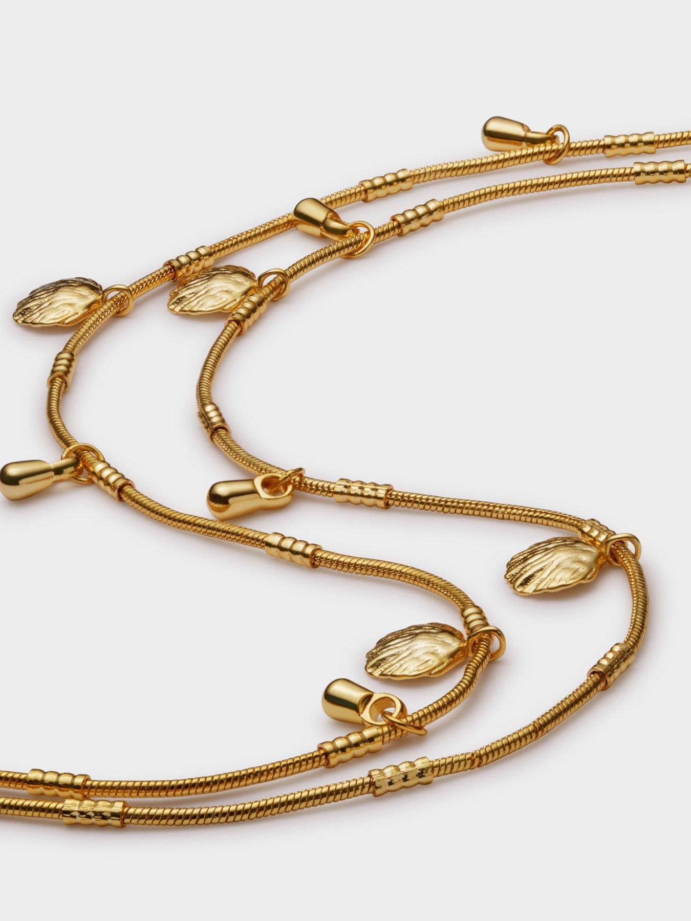katie-loxton-cochellia-anklet-gold-coated-23cm-3cm-extenderback