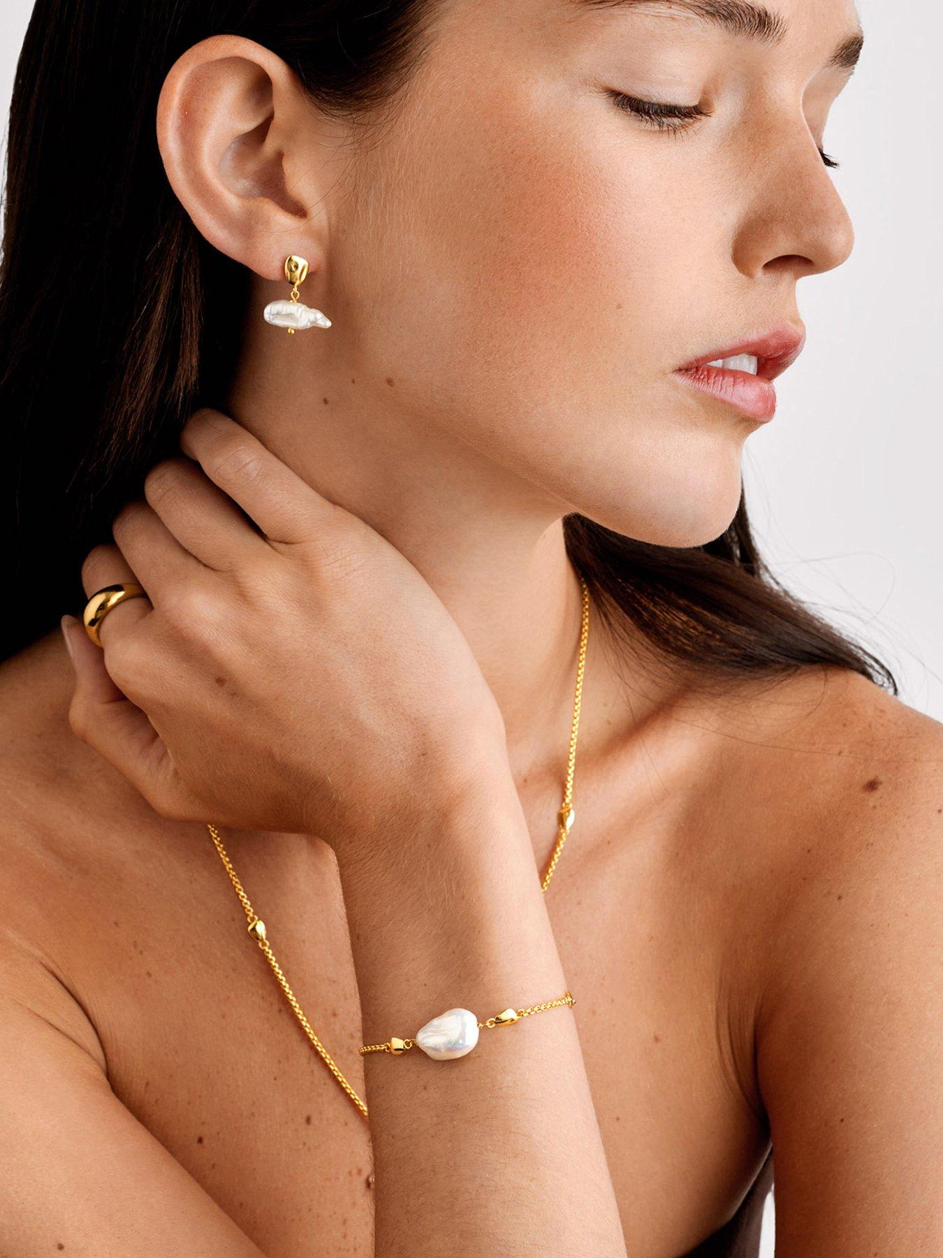 katie-loxton-sol-pearl-bracelet-gold-coated-18cm-3cm-extender