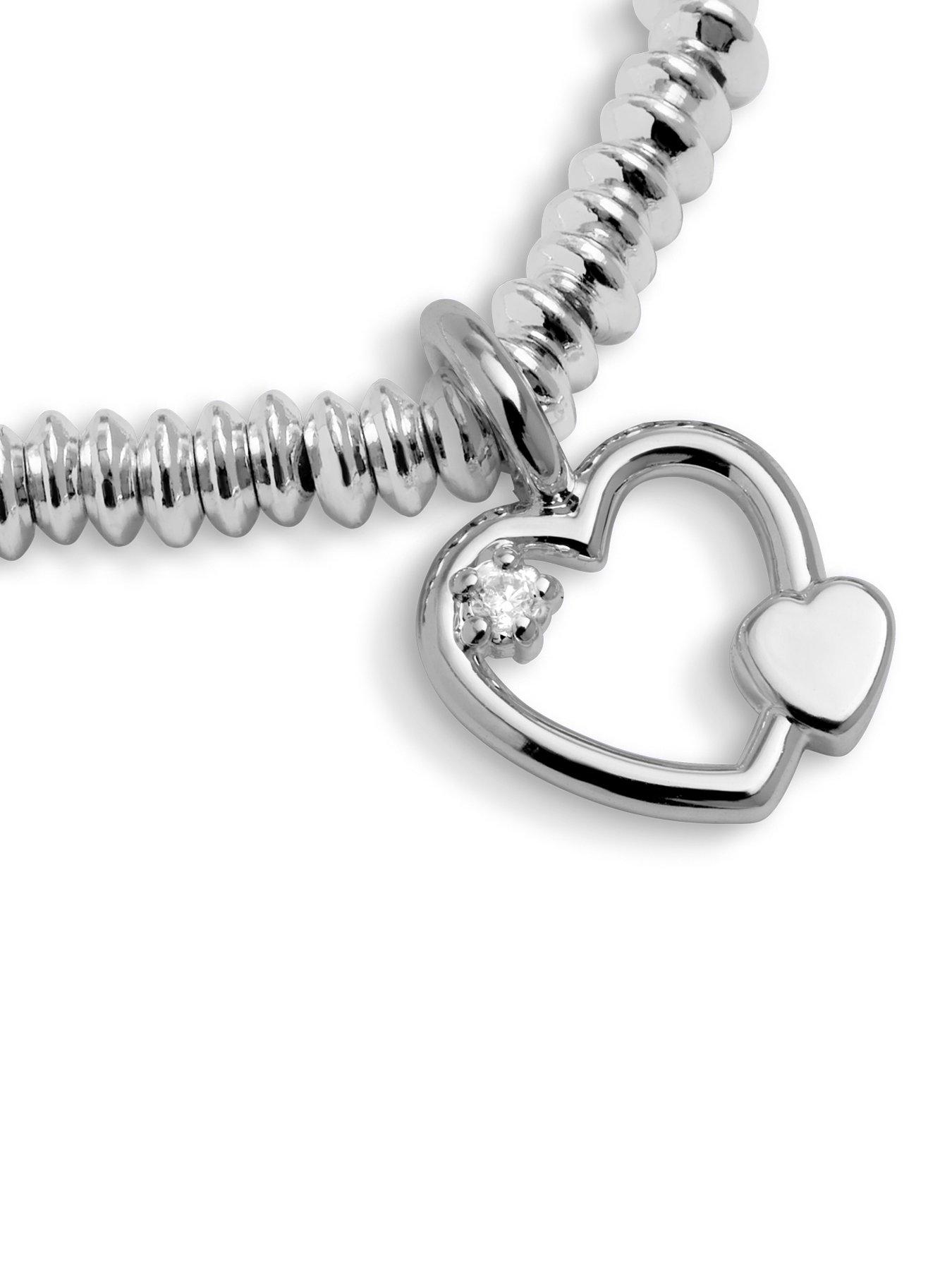 Image 3 of 7 of Joma Jewellery Laboratory Grown Diamond A Little Wonderful Mummy Bracelet - Silver Plated